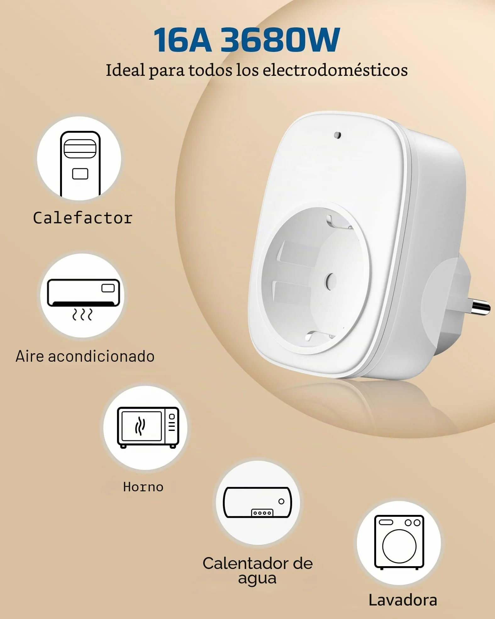 DEWENWILS Enchufes inalámbricos con mando a distancia, 16A 3680W, juego de enchufes enchufables de 2V5, interruptor inalámbrico ampliable para decoración festiva y dispositivos del hogar, alcance de
