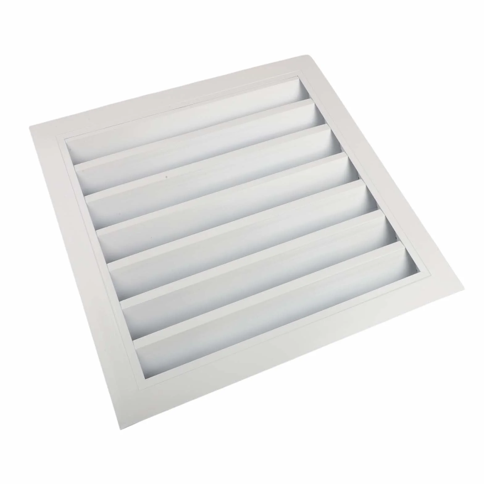 FABULETTA Cubierta de ventilación de aire con aleación de aluminio y metal galvanizado 40 x 40 cm para calidad del aire interior y exterior en hoteles restaurantes (400 x 400 mm)