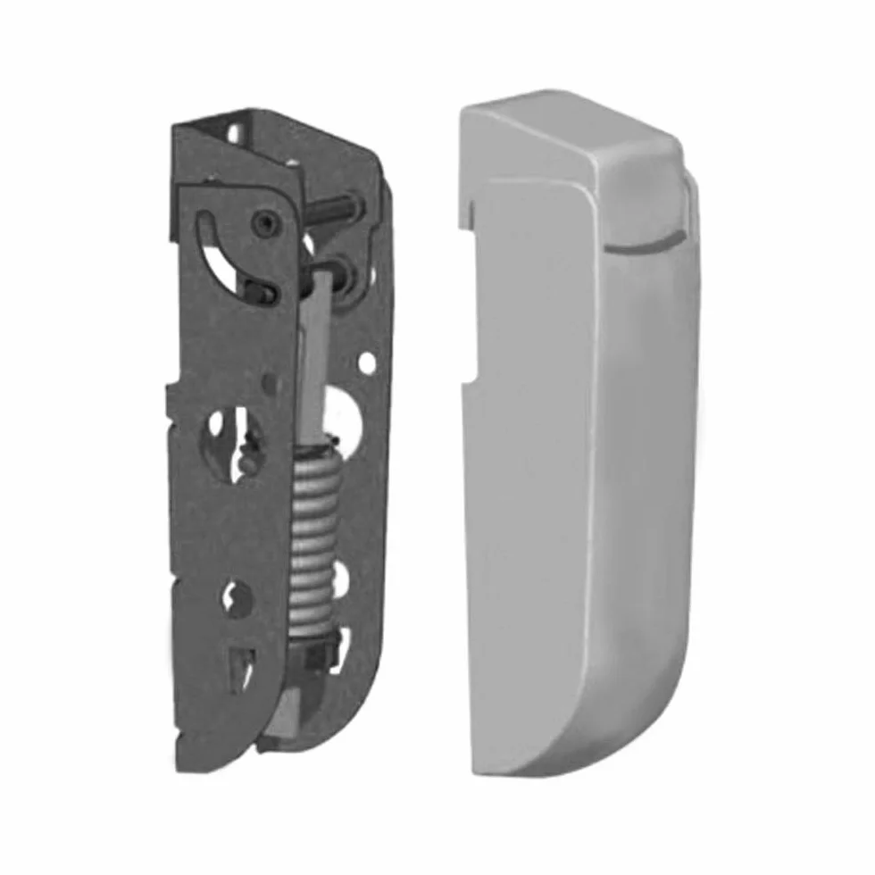 Bisagras con Muelle de 4,5 mm en Acero Cincado para Puerta tipo Arcón o Cofre Congelados Pack 2
