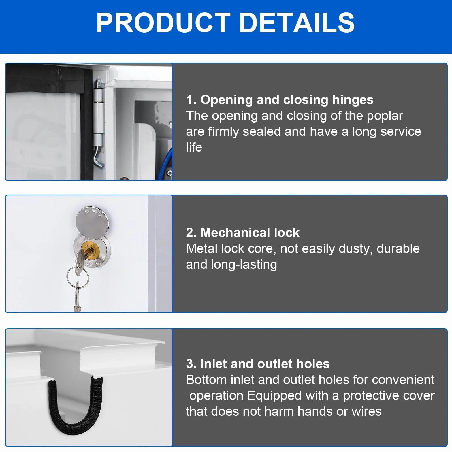 Caja Electrica de Superficie con Protector de Fuga 2P 32A y 2 * Tomas de Corriente 250V/16A, Caja de Distribución con Protección Contra Sobretensiones 2P 400V 20~40kA para Cableado - 8 Módulos
