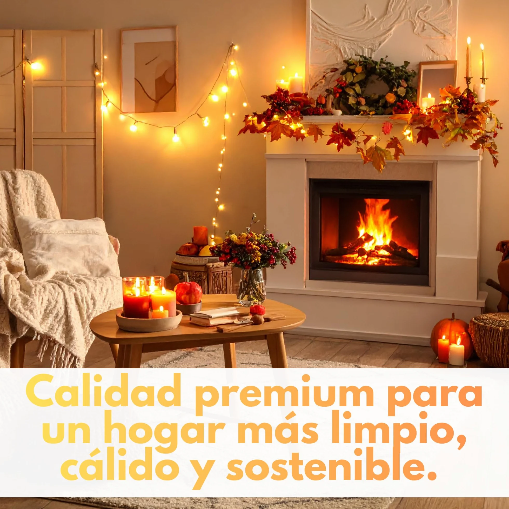 Bioetanol 99,9% Origen Vegetal 5 litros Combustible Limpio para Chimeneas