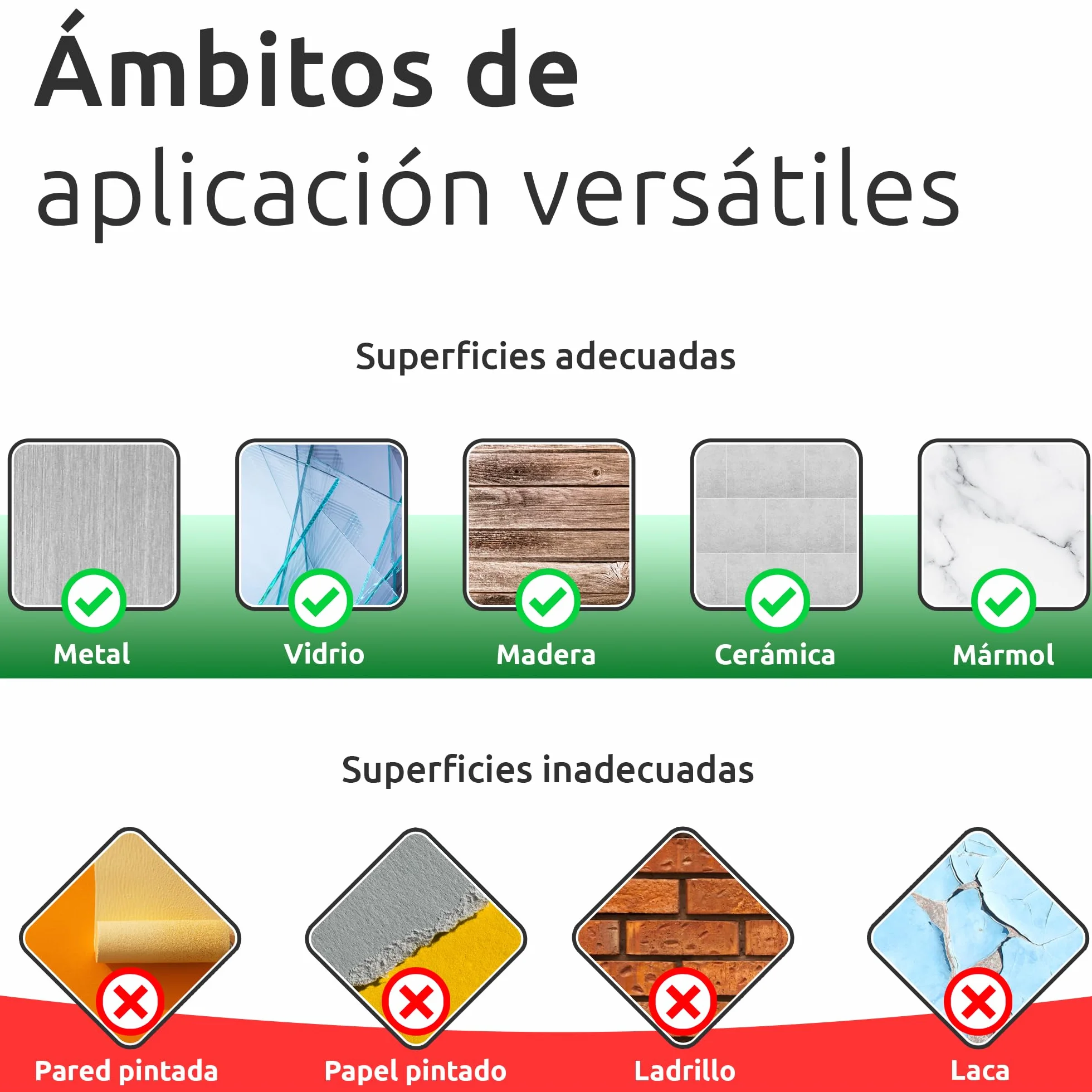 ECENCE Ganchos para Toallas 2x auto-adhesivos sin taladrar cromo soportes para toallas de Acero Inoxidable, ganchos para ropa para pegar en la pared
