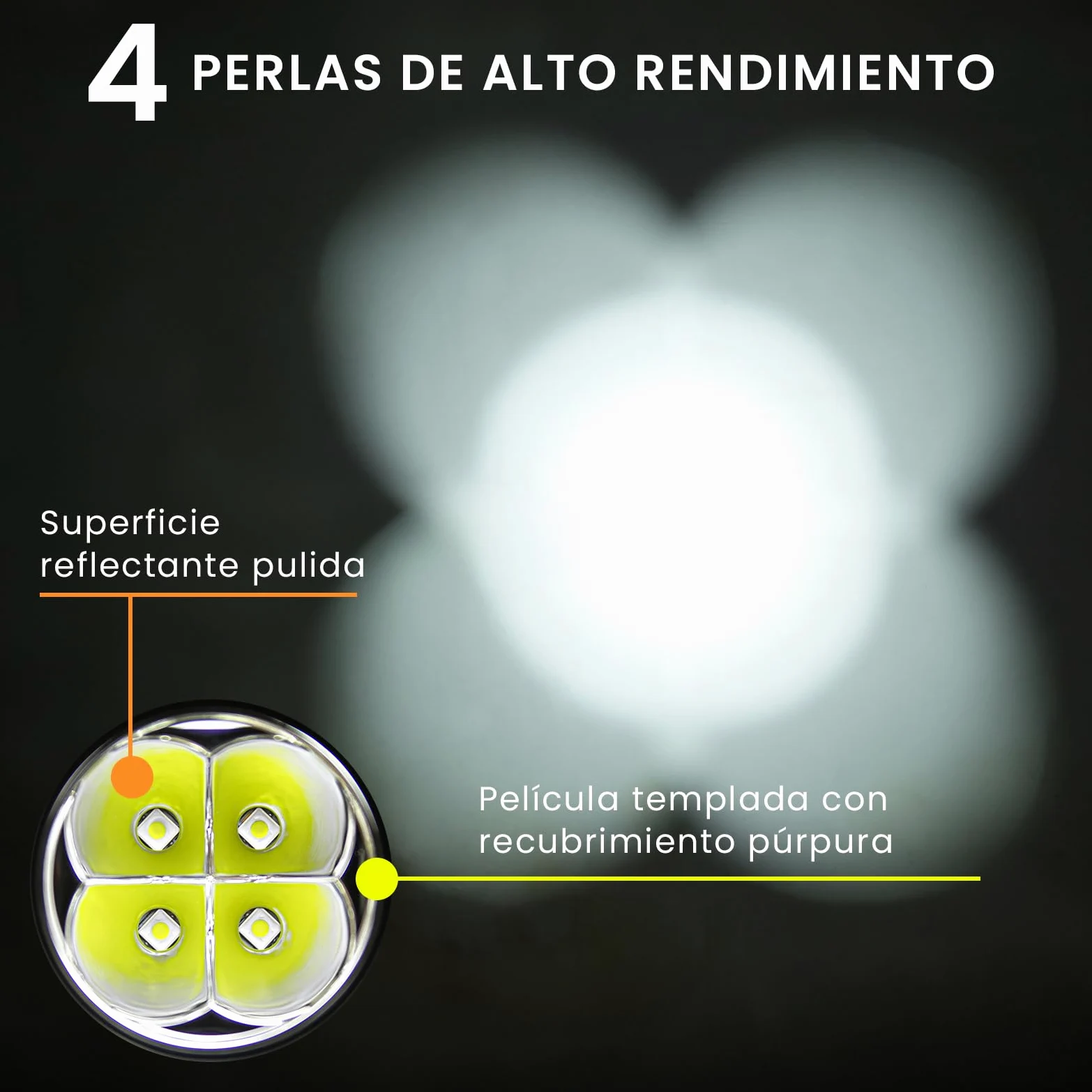 Sofirn SR15 Linterna LED Recargable, 4500 Lúmenes, 510 m Alcance, Linterna Tactica con 8 Modos, USB-C, IPX8 Impermeable, Base Magnética, Clip y Diseño Compacto para Trabajo, Emergencias y Uso Diario