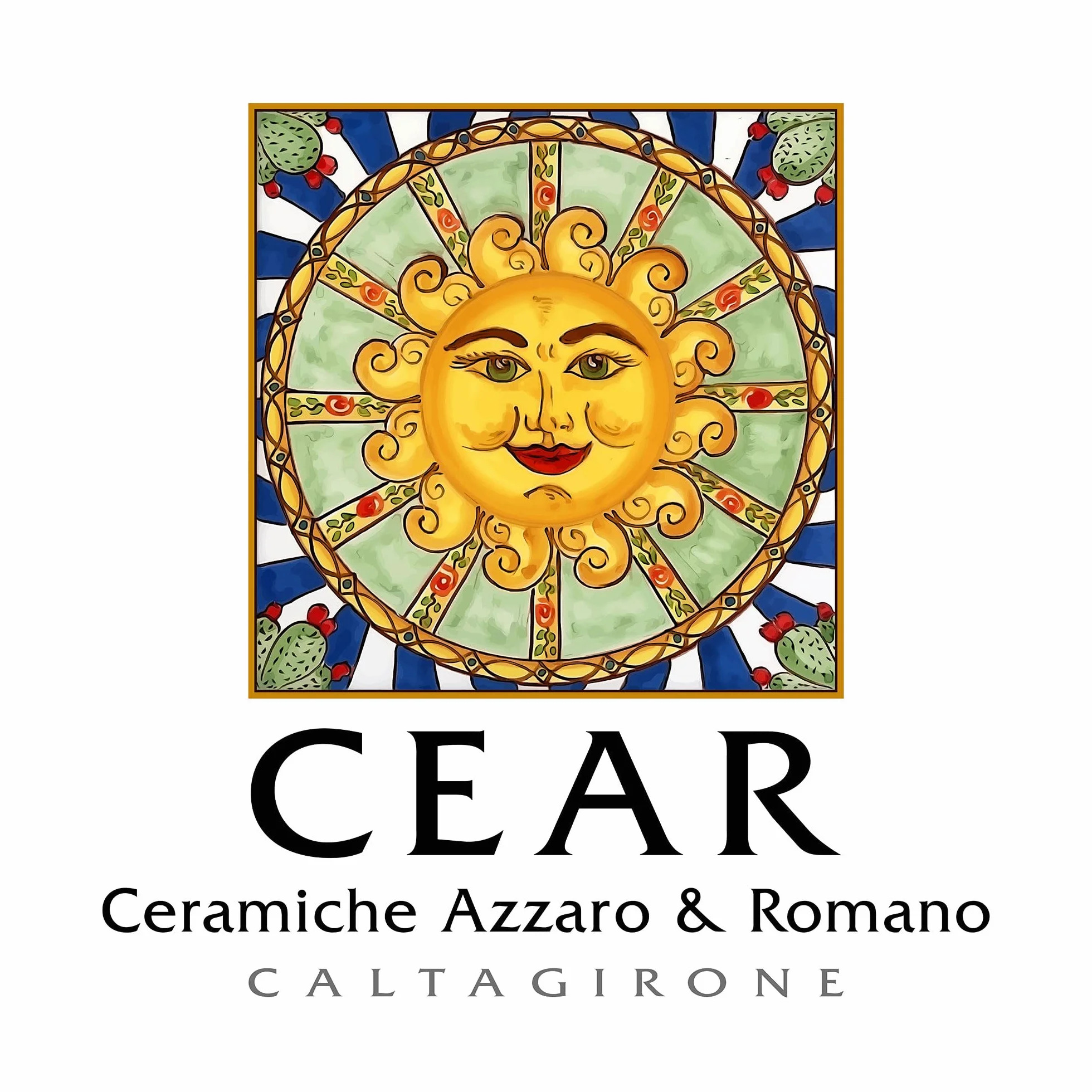 CEAR ceramiche - Azulejo de revestimiento cerámico de Caltagirone hecho a mano