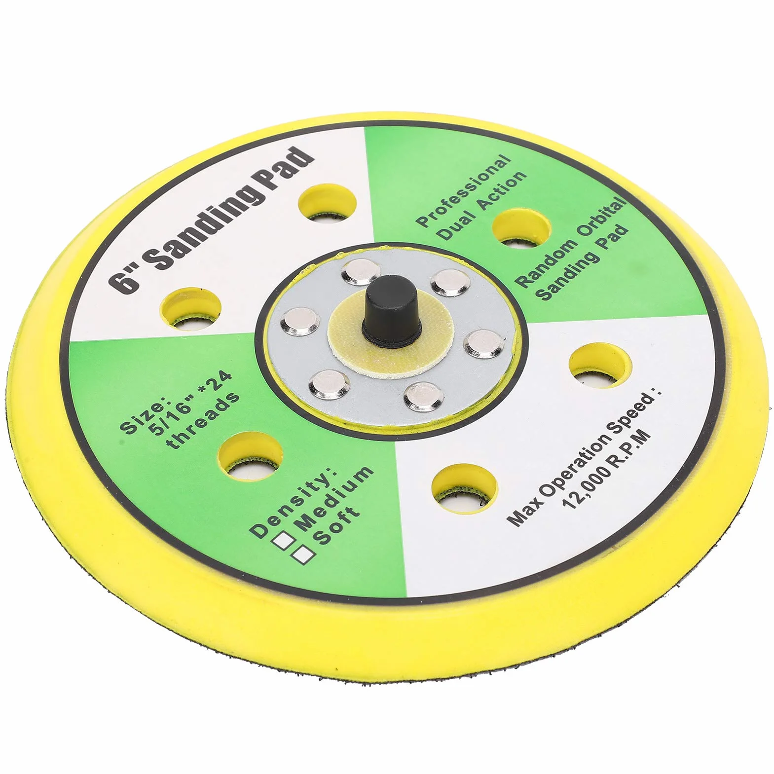 Disco de lijado, ABS Diámetro aproximado de 150 mm/6 pulg.