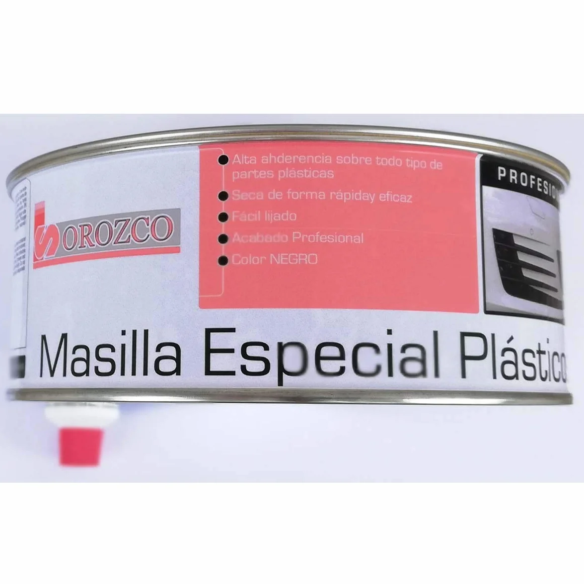 SIO Masilla Reparadora para Plásticos 1 kg – Masilla Profesional para Reparación de Paragolpes, ABS, PVC y Carrocería – Masilla de Relleno para Taller de Chapa y Pintura Automoción
