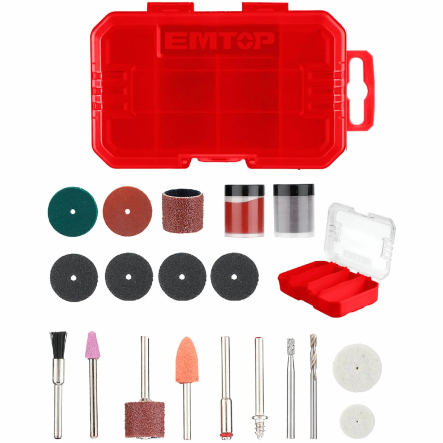 EMTOP | Set | Compatibilidad Garantizada con el Modelo Original | Montaje Sencillo y Ajuste Preciso al Modelo Original | Fabricado con Materiales Resistentes y Duraderos