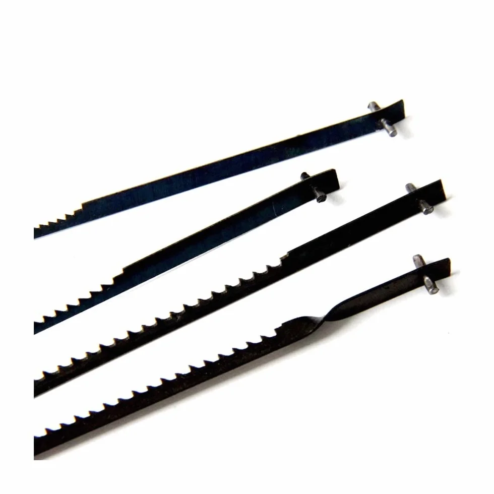 XLJP 48 Pack 105 mm 4 Pulgadas Hoja de Sierra de Calar Pin Extremo para Dremel Moto-Saw MS20 MS20-01 MS51-01 MS52-01 MS53-01 15/18/24 TPI