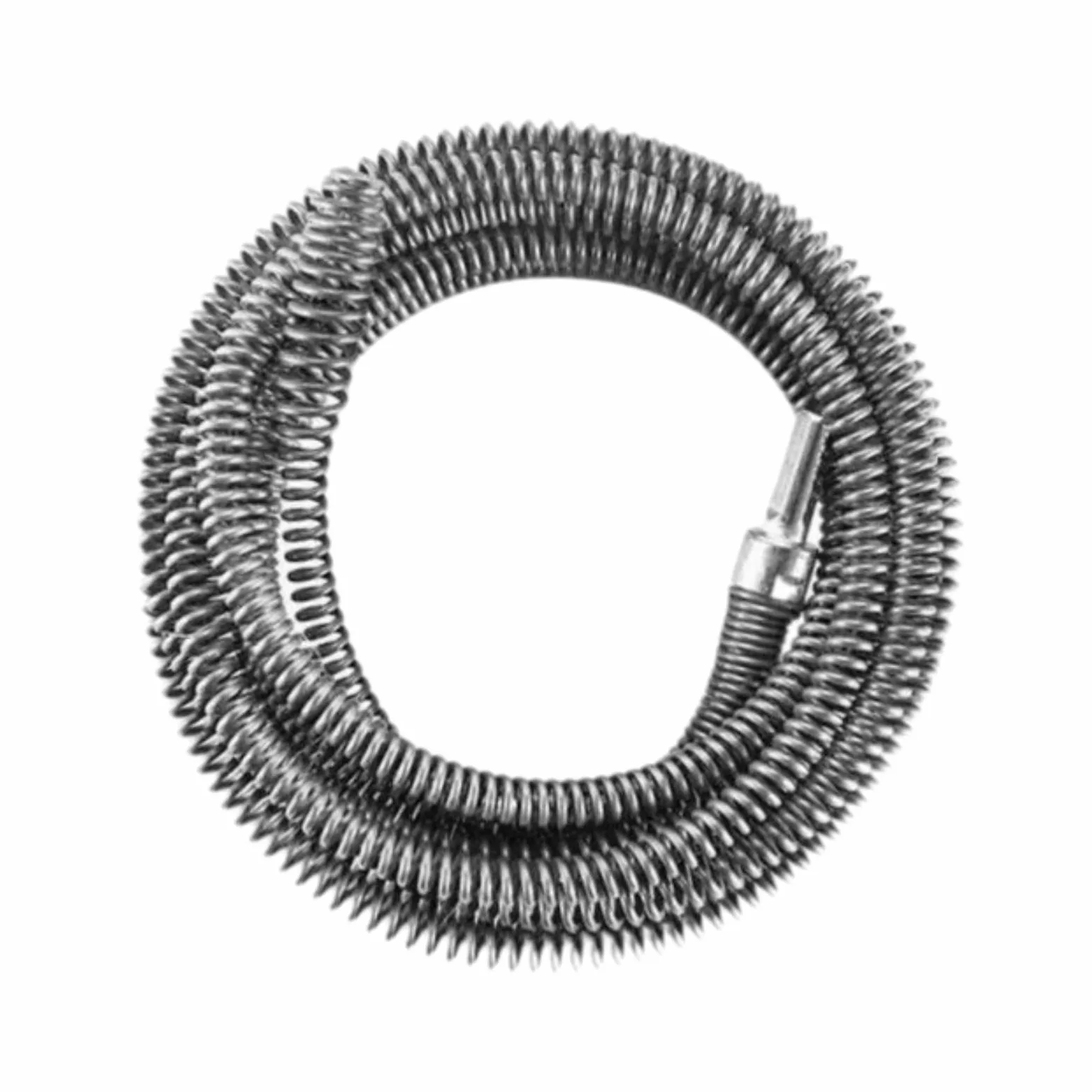Herramienta para Limpiar Desagües, Serpiente Desatascadora, Tapón para Cabello, Acero, Fácil Instalación, Adecuada para Cocina, Baño Y Bañera, 10m
