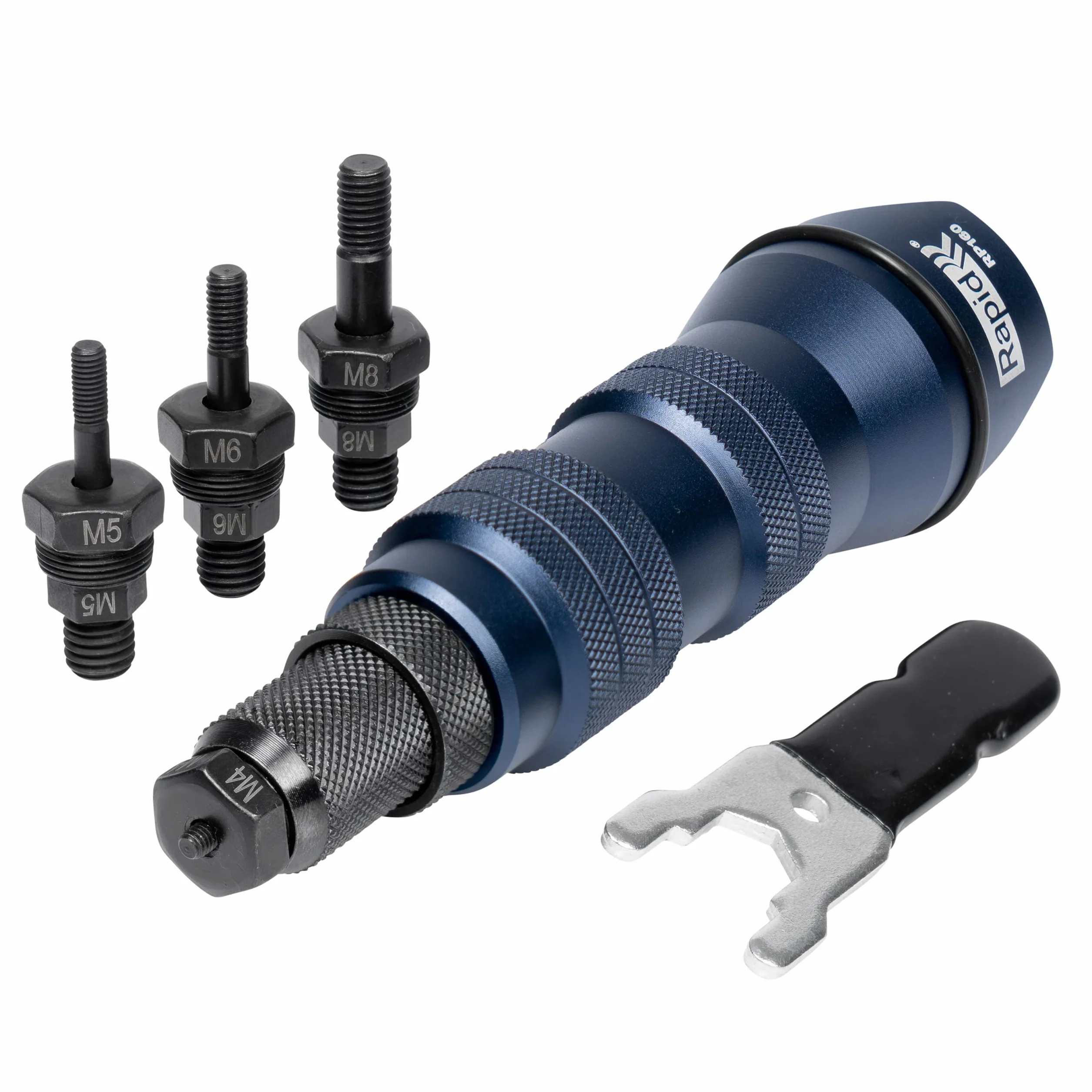 Rapid RP160 Adaptador múltiple para tuercas de remache M4, M5, M6 Y M8