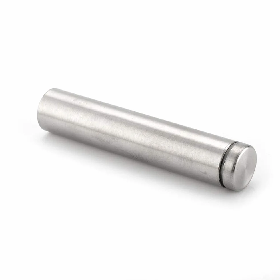 Separador de pared, fijaciones de separador, 10 piezas de sujetadores de 12 mm, separadores de anuncios de acero, clavos, hardware, 12x50 mm (tamaño: 12x80 mm) (Size : 12x70mm)