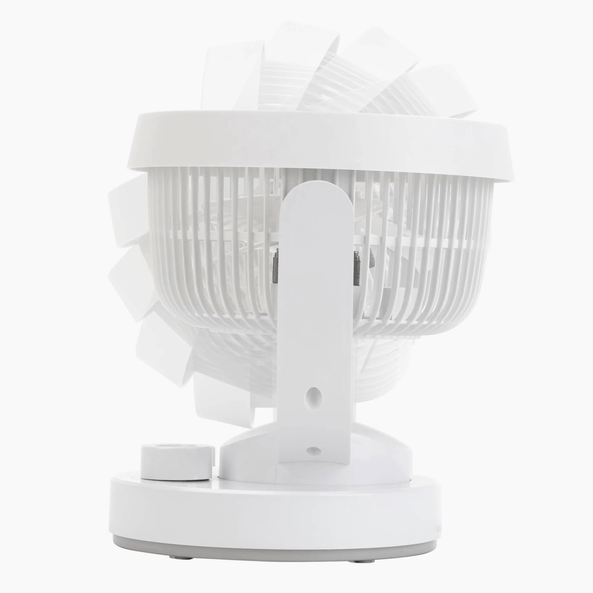 JATA JVCA1815 - Circulador de Aire Compacto 40 W, Ventilador Potente Silencioso, 3 Velocidades, Oscilación Automática, Cabezal Inclinable 90º, Alto Caudal 1444 m³/h