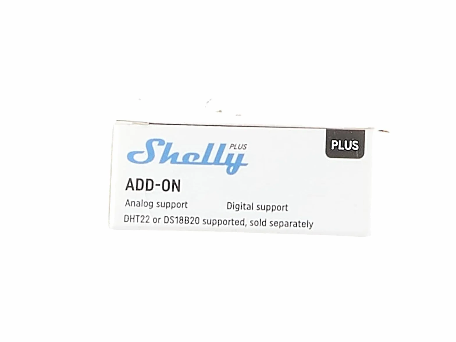 Shelly Plus - 2 relés Smart Home Interface Plus, control digital por WLAN y aplicación, automatización doméstica WiFi, 3,3 V, aplicable a sensores DS18B20 y DHT22