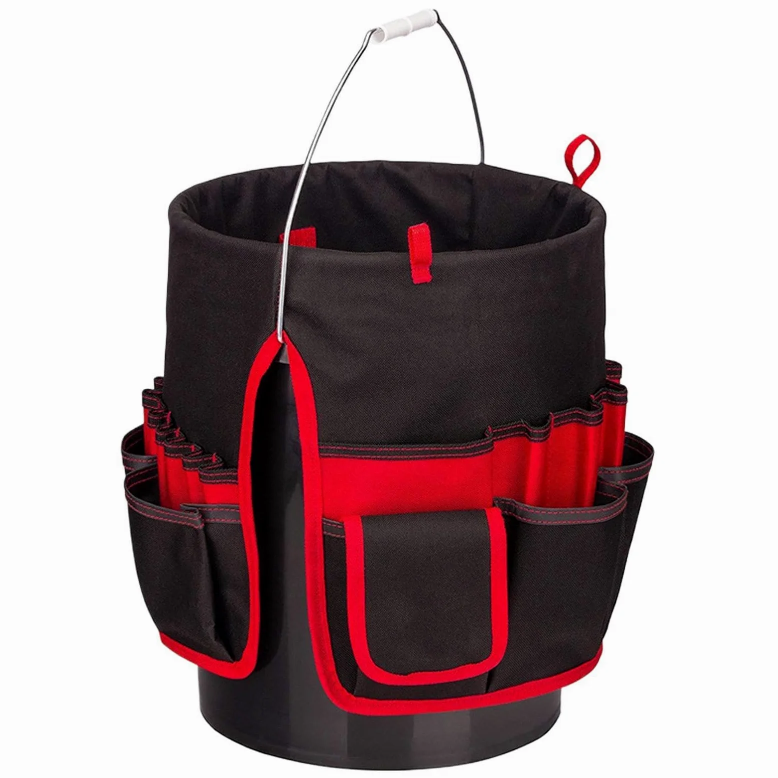 Genérico Organizador de cubo para herramientas de jardín - de cinturón multifunción de 400 g, de impermeable, envoltura resistente | Práctico soporte de herramientas de jardinería para dest