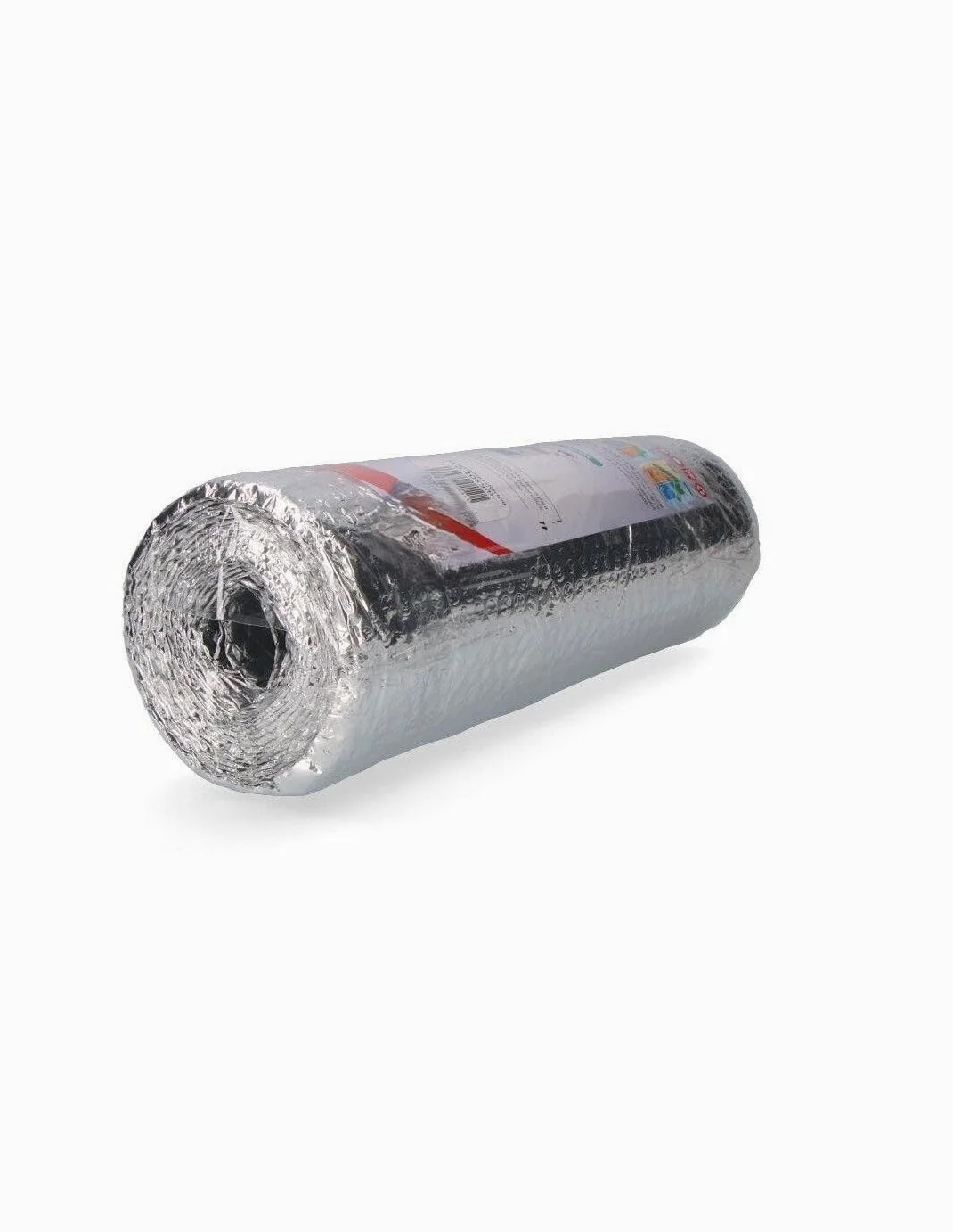 Aislamiento térmico reflectante multicapa 0.4x5m, ligero, fácil de instalar, ideal para mejorar la eficiencia energética y proteger del calor.