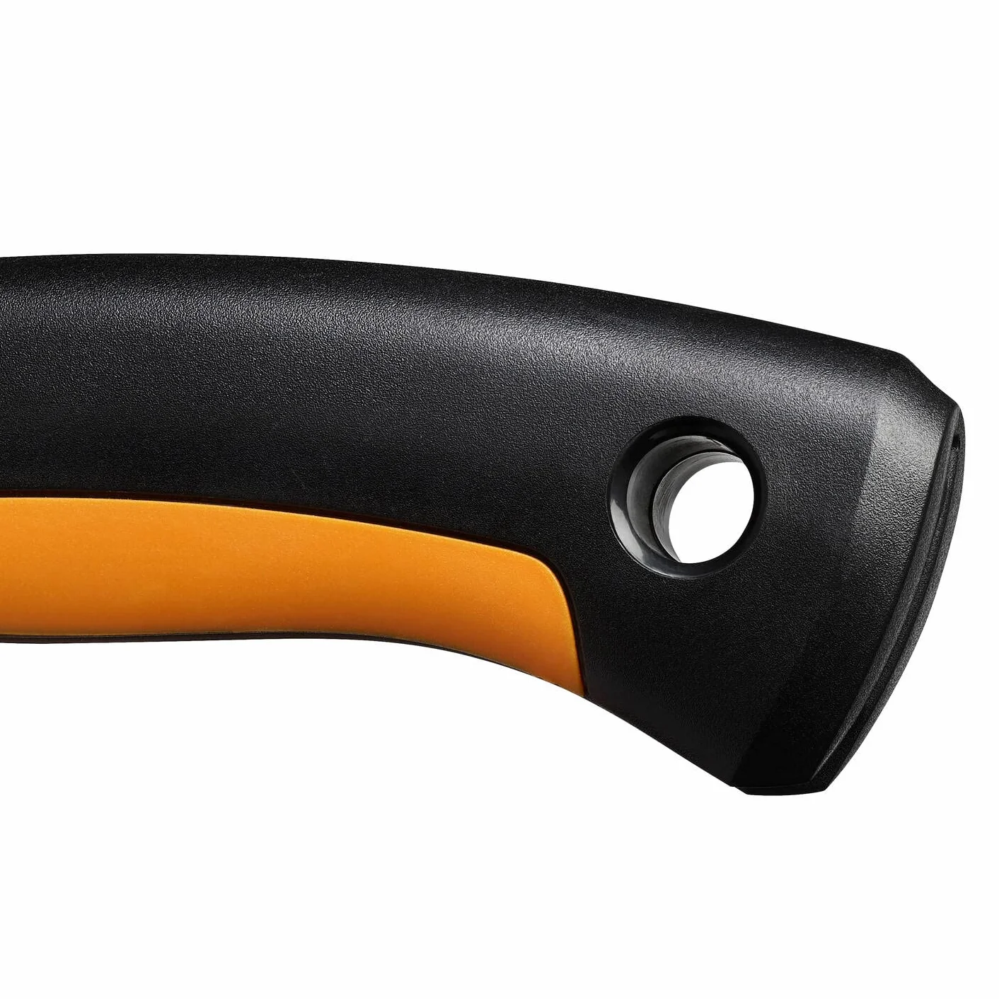 Fiskars Sierra plegable Plus 15 cm Power Tooth Negro/Naranja