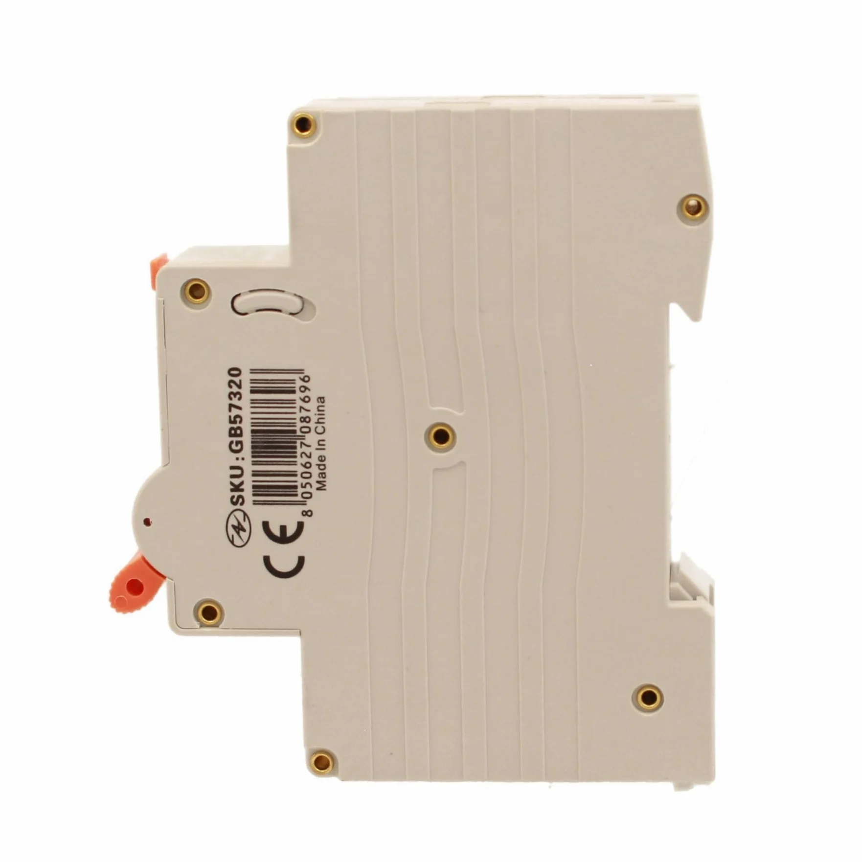 Interruptor magnetotérmico diferencial, 1P+N Tipo AC Curva C 220V, Ocupa 1 módulo DIN, RCBO 1P+N 6kA 30mA C20 20A