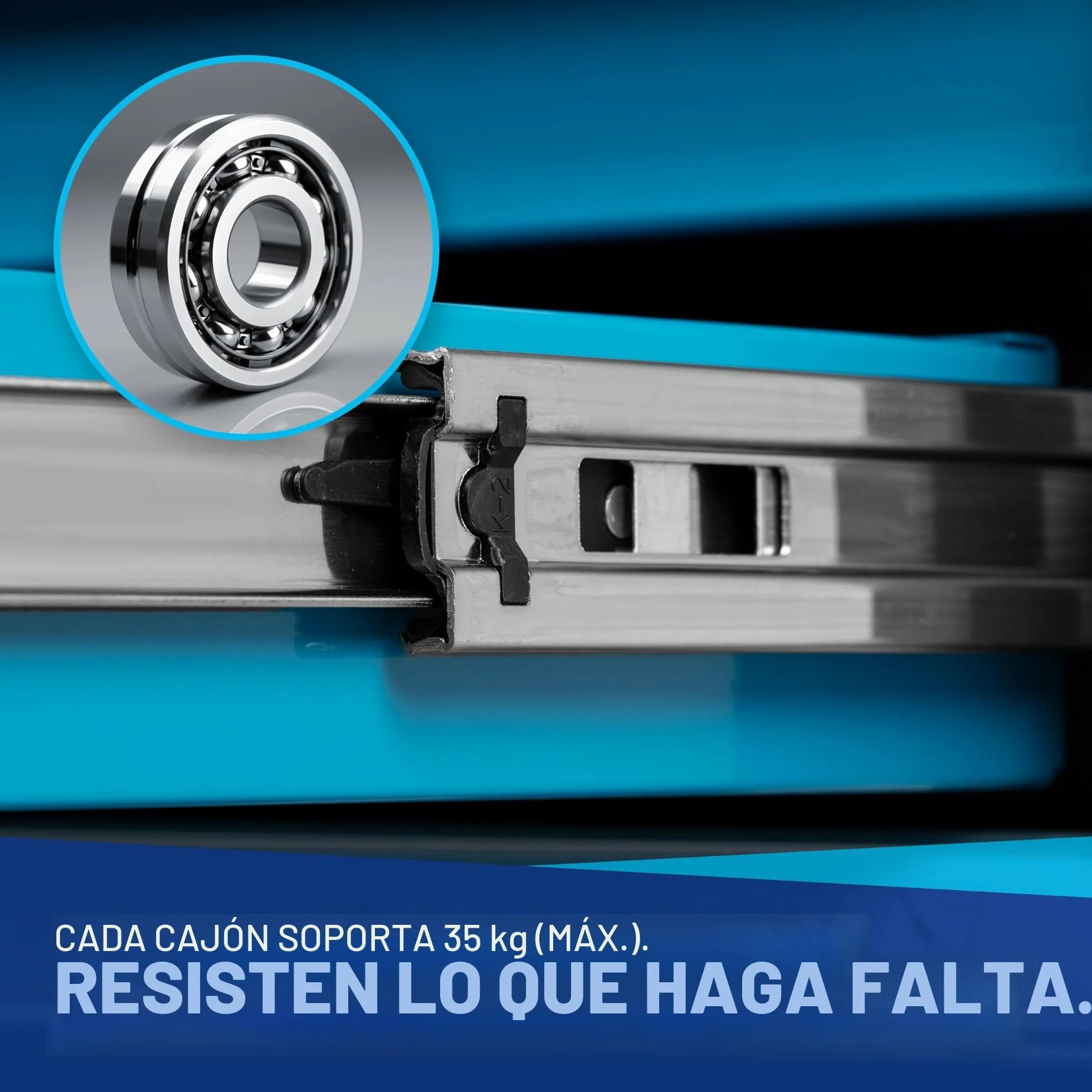 Carro de herramientas 247 piezas para taller