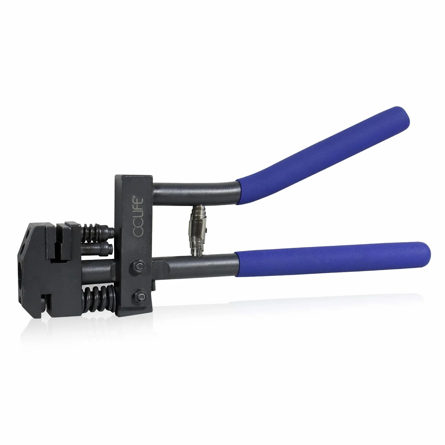 CCLIFE Ø5mm sacabocados para crimpar CombinadoMordaza para taladrar y doblar chapa