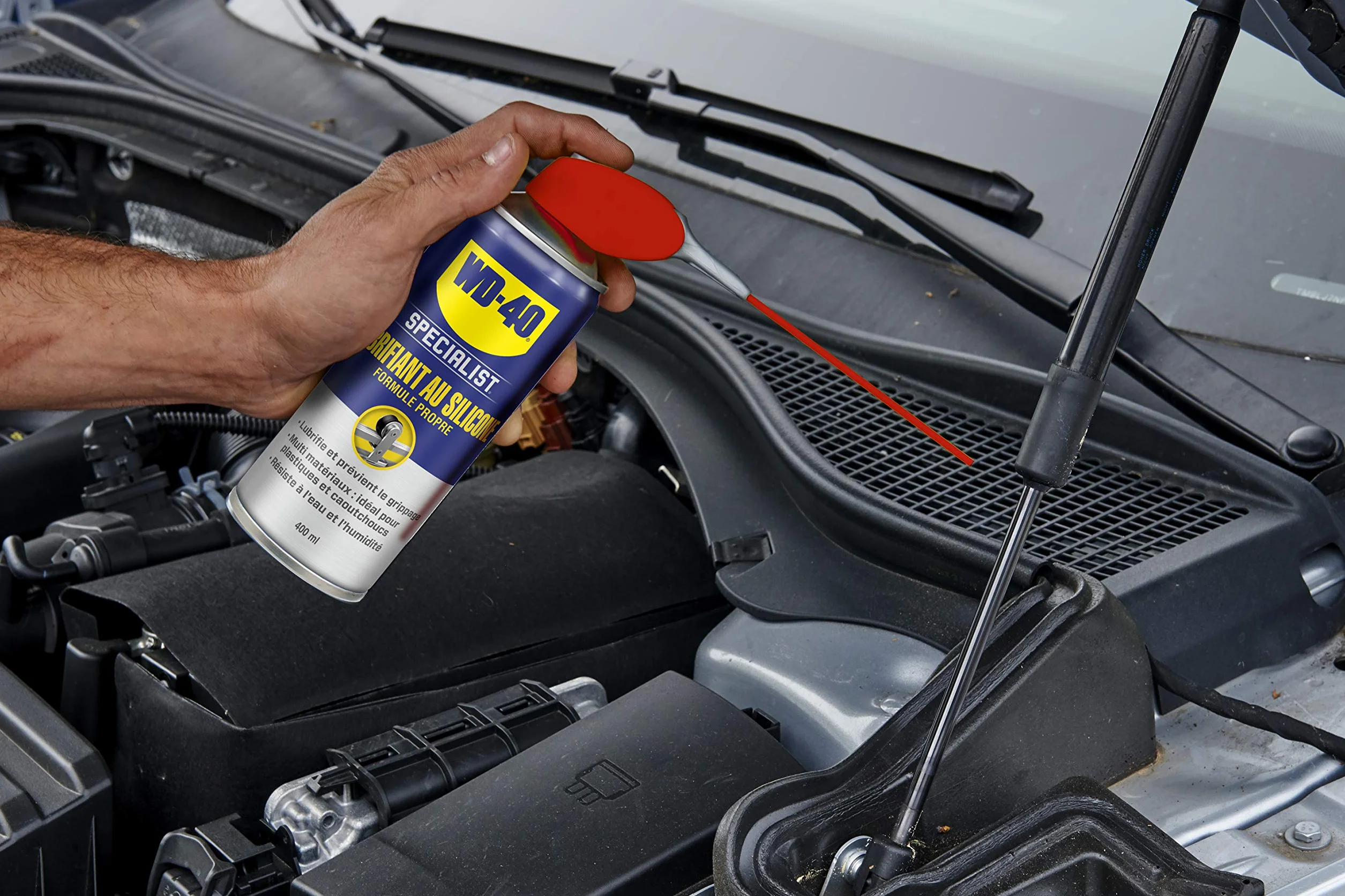 WD-40 Specialist - Lubricante de Silicona 400ml - Pack de 2 unidades
