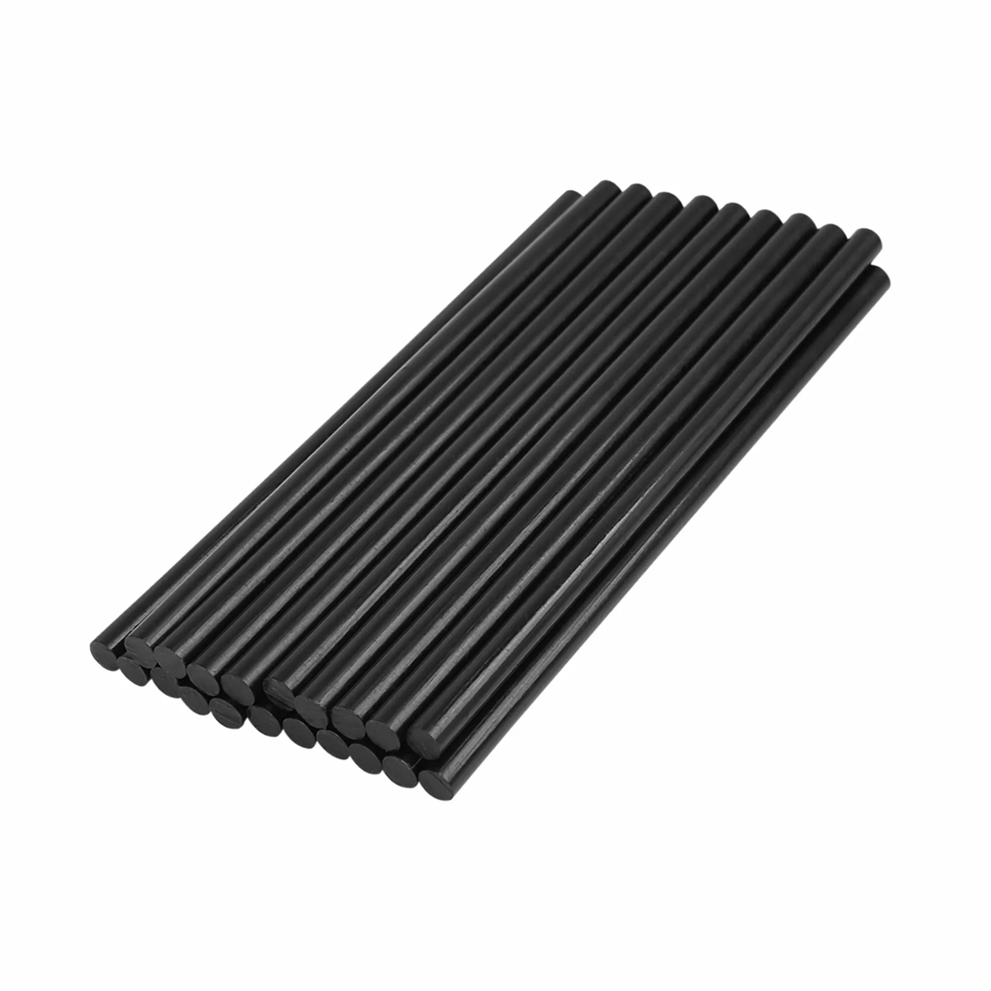A ABSOPRO Sin Pintura Abolladura Reparar Caliente Derretir Pegamento Palos 7mm x 150mm Negro (Juego de 20)