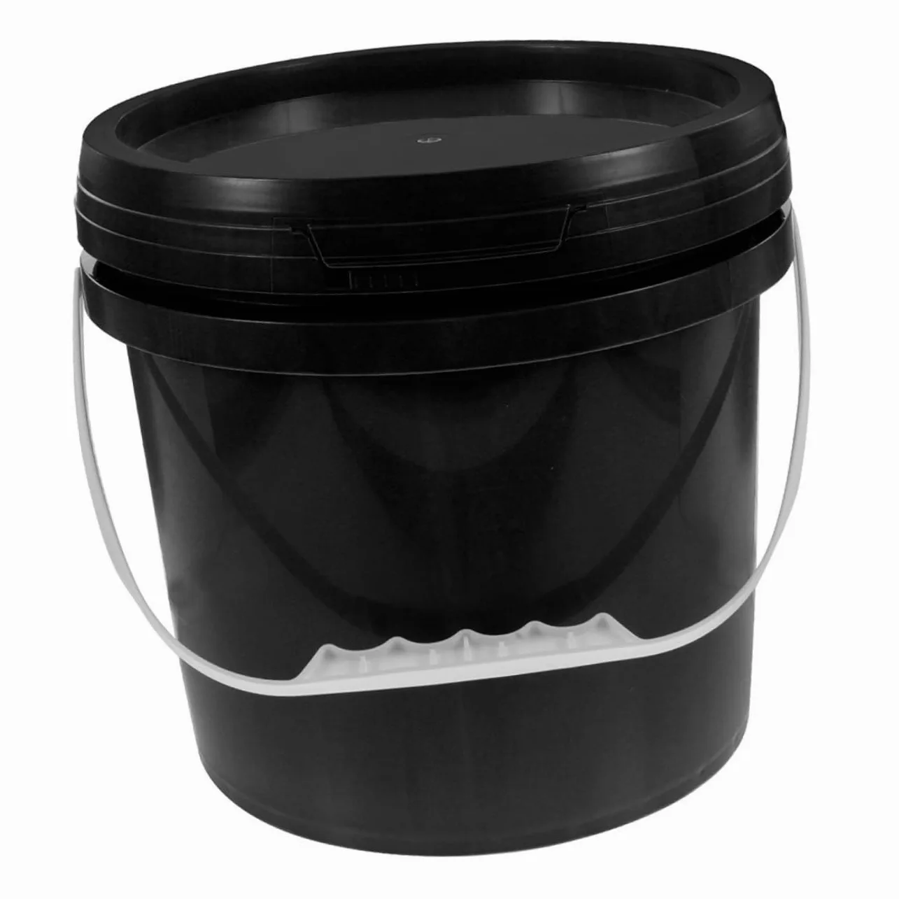 Mipcase Cubeta de Pintura de Plástico Asa de Almacenamiento Pintura y Aceite Uso Profesional y DIY