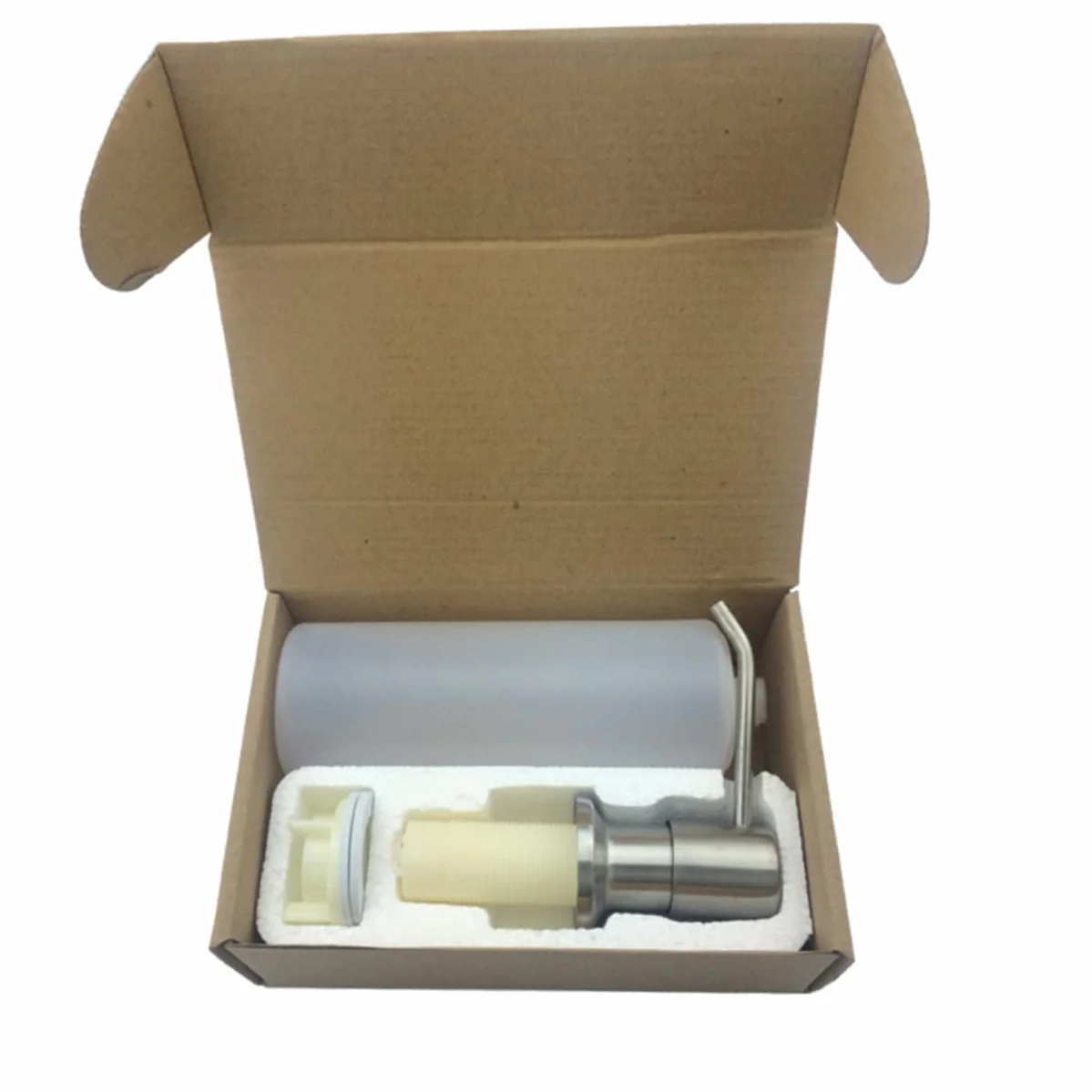 UKCOCO 2 Unidades Dispensador de Jabón Bomba Dispensadora de Cocina Capacidad de 300 Ml Fácil Instalación y Rellenado Repetido para Uso Diario en Cocina y Cuarto de Baño