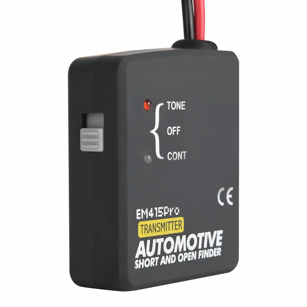 EM415PRO Rastreador de Cables - Probador de Buscador de Cortocircuitos Abiertos con Sonda Flexible, Pantalla LED