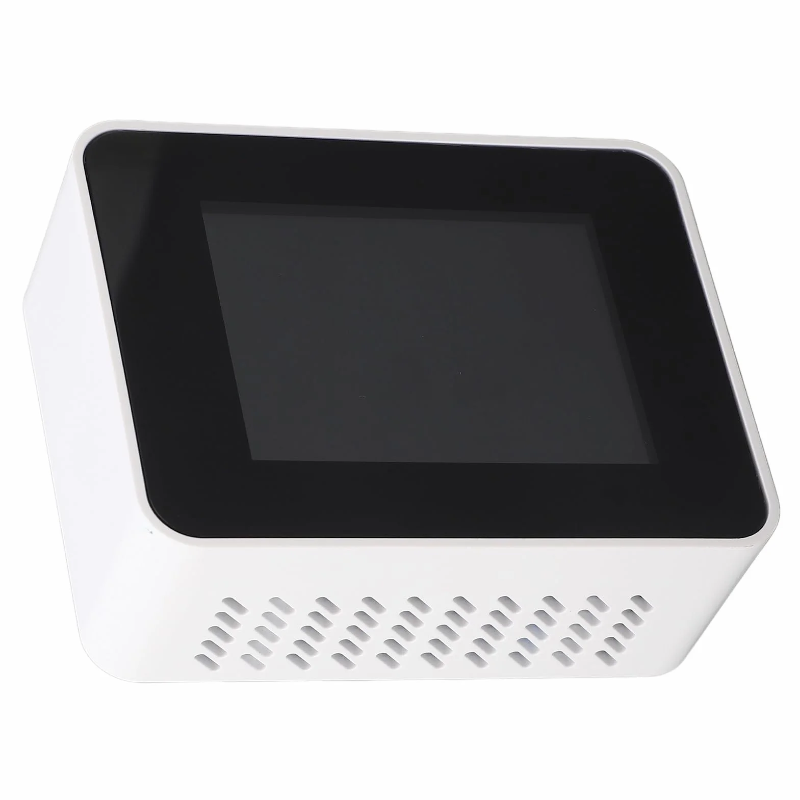 CO2 Monitor de Calidad del Aire Interior HCHO TVOC 5 en 1 con Batería para Viaje Casa y Coche Temp Humi