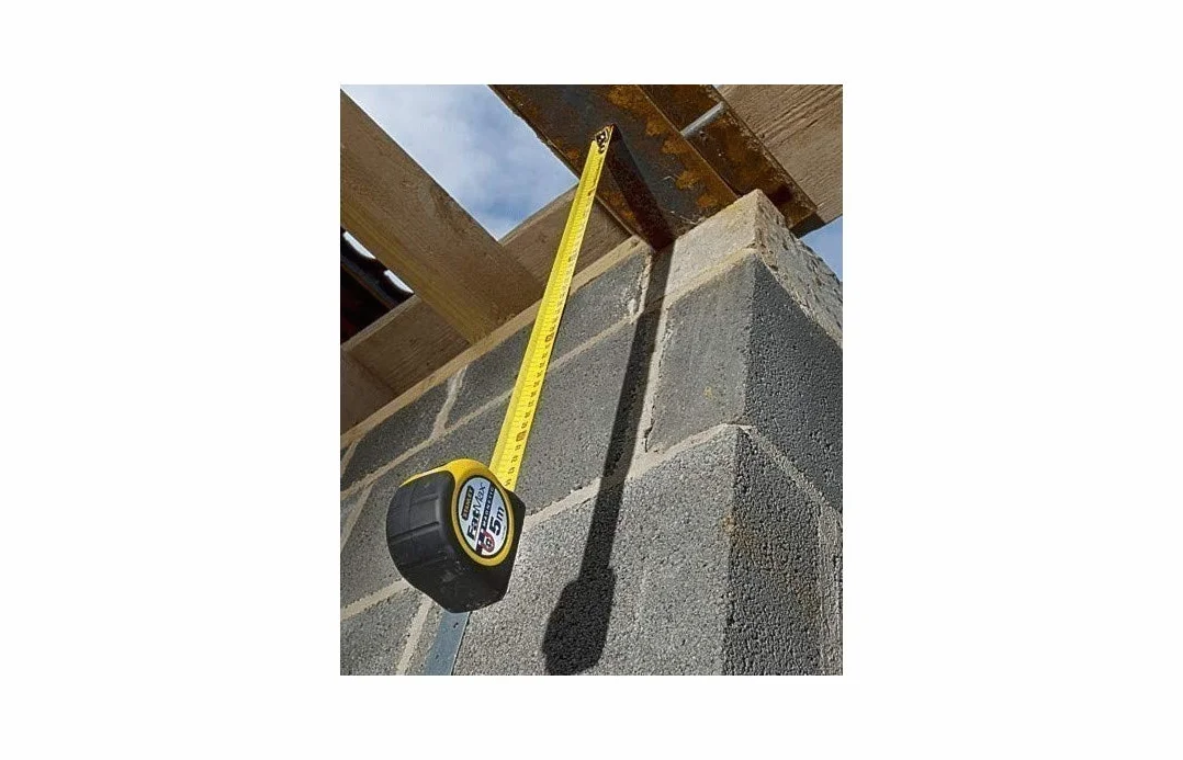 Stanley Fmht81556-0 - Cinta de tela gruesa (revestimiento Blade Armor resistente, revestimiento de Mylar y carcasa de plástico ABS de 2 materiales)