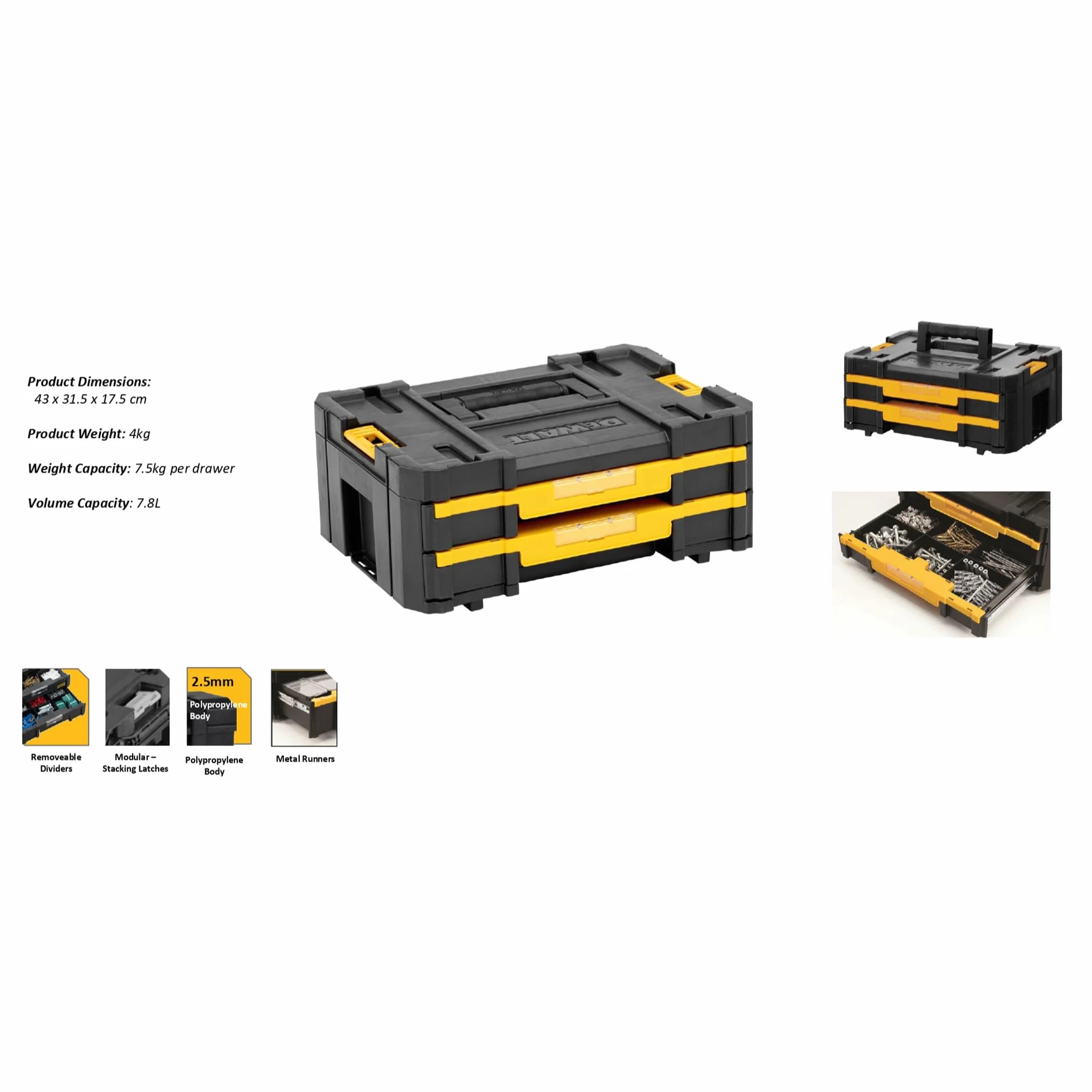 Caja de herramientas TSTAK™ IV