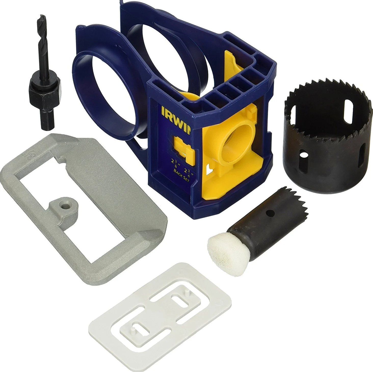 Inwin 3111001 - Conjunto de herramientas para instalar cerradura para puerta