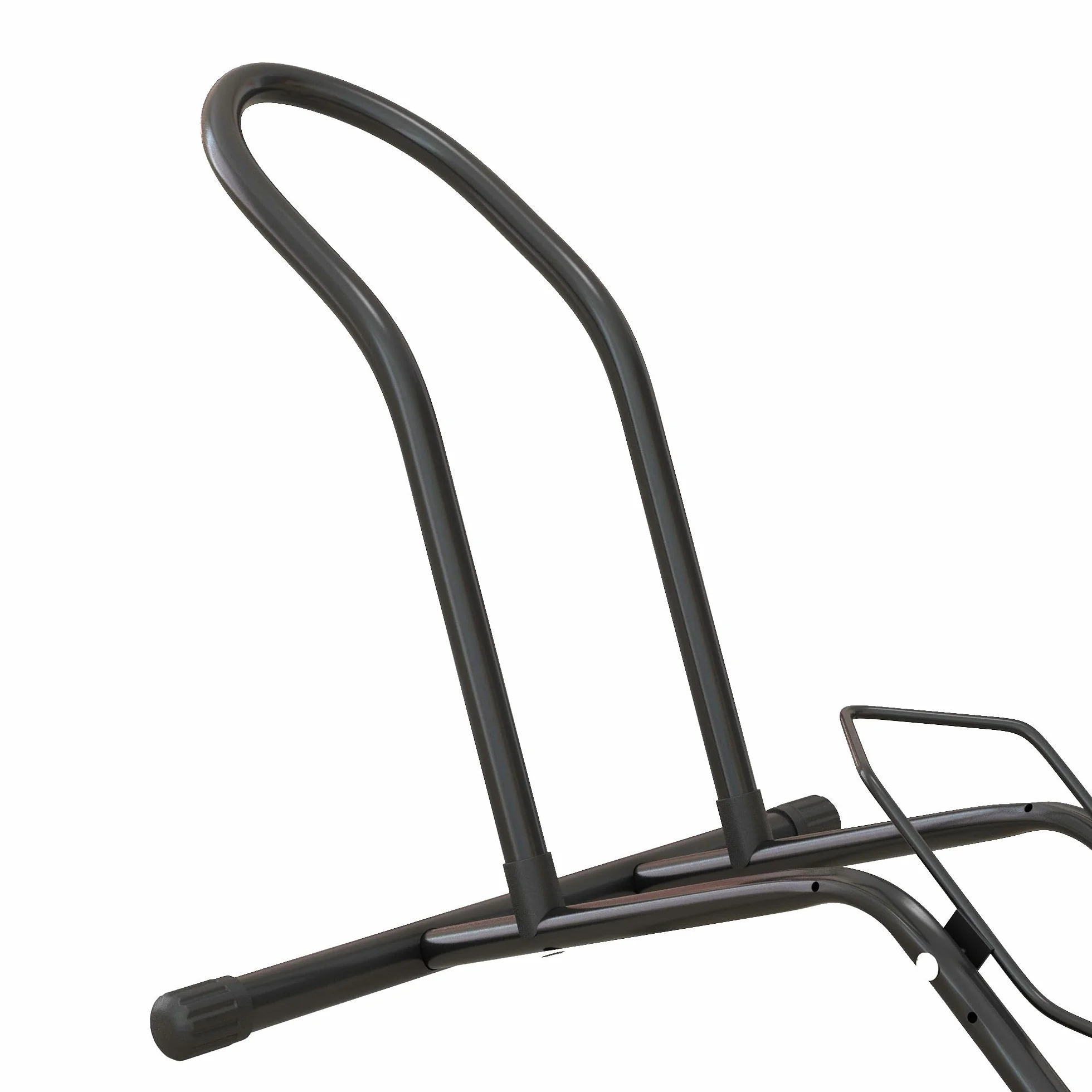 SPORTNOW Aparcamiento para Bicicletas Soporte de Acero 59x41x38 cm Negro