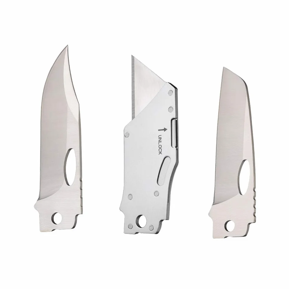 Roxon Replaceable Knife Blades for S505G, S802 Phantom, S501U, S502 and S502U Phantasy (BA03 Clip Point+BA08 Cutting+BA09 SHEEPFOOT)