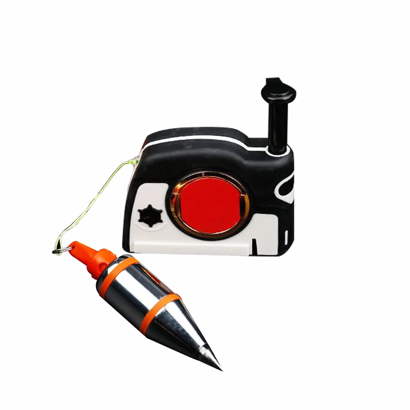 Colocador de Plomadas, Plumb Rite Magnético con Cable de Retroceso Automático de 4.5 M Bob de Estabilización Rápida para Construcción, Renovación, Albañilería