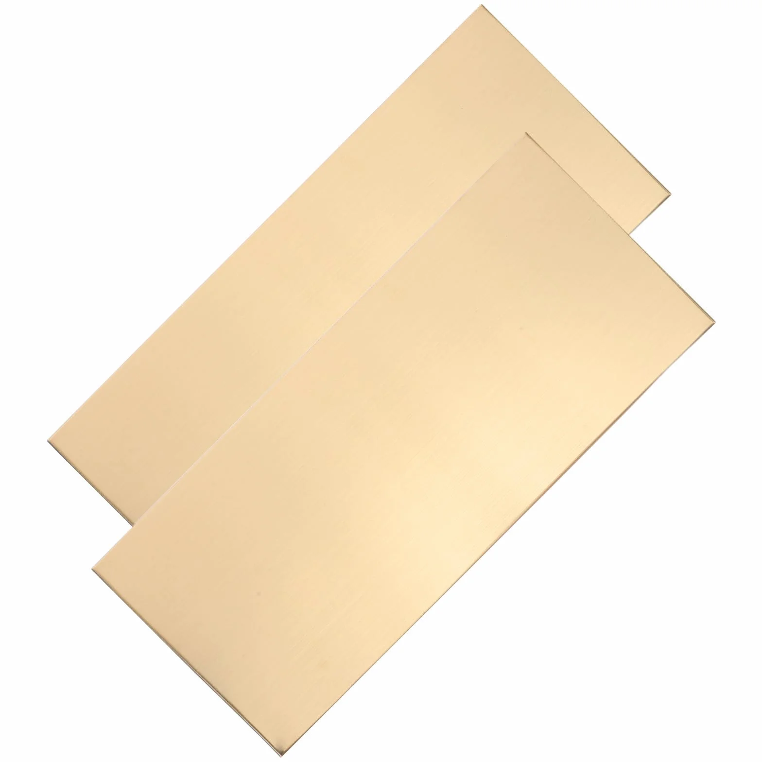 Placas Adhesivas Metálicas para Puertas 25X11 CM Acero Inoxidable Cepillado Dorado 2 Unidades Placas para Grabar Letreros Autoadhesivos para Oficina Hotel Escuela y Hospital