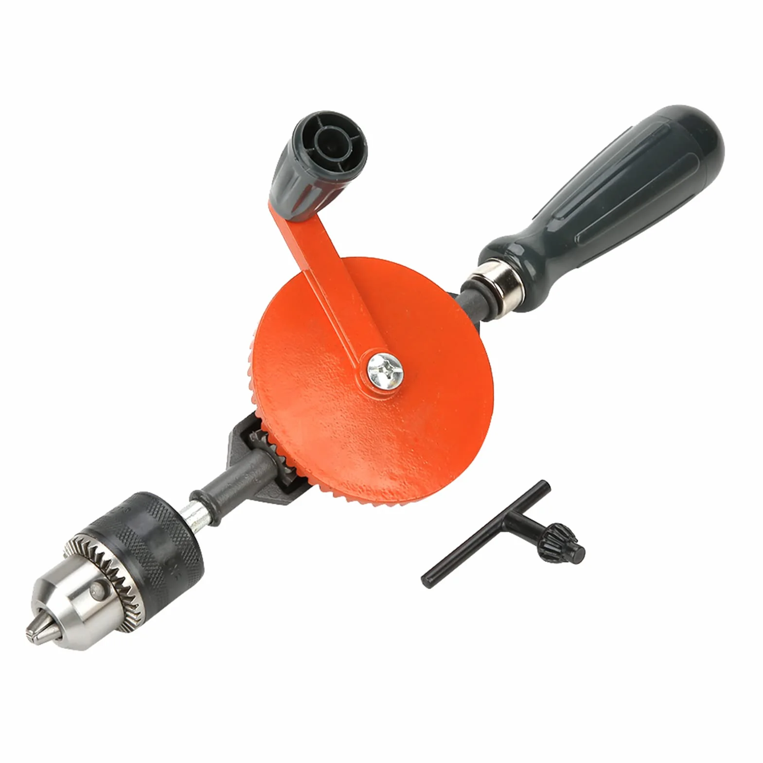 Taladro Manual de Manivela Ajustable, Mini Taladro Portátil, Jectse, Con Accionamiento de Piñones Dobles, Potente y Rápido, para Madera, Metal Fino y Suave, Plástico, PVC