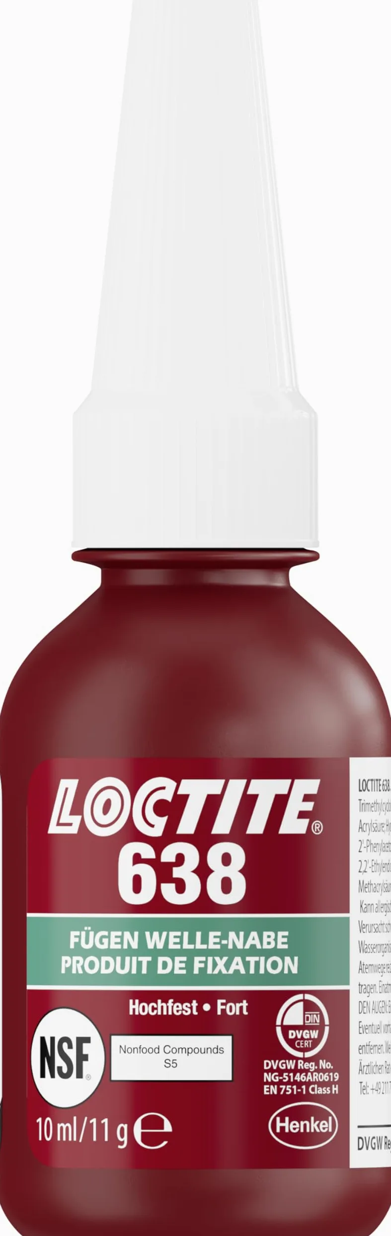 LOCTITE 638, adhesivo de alta resistencia para uniones eje-cubo