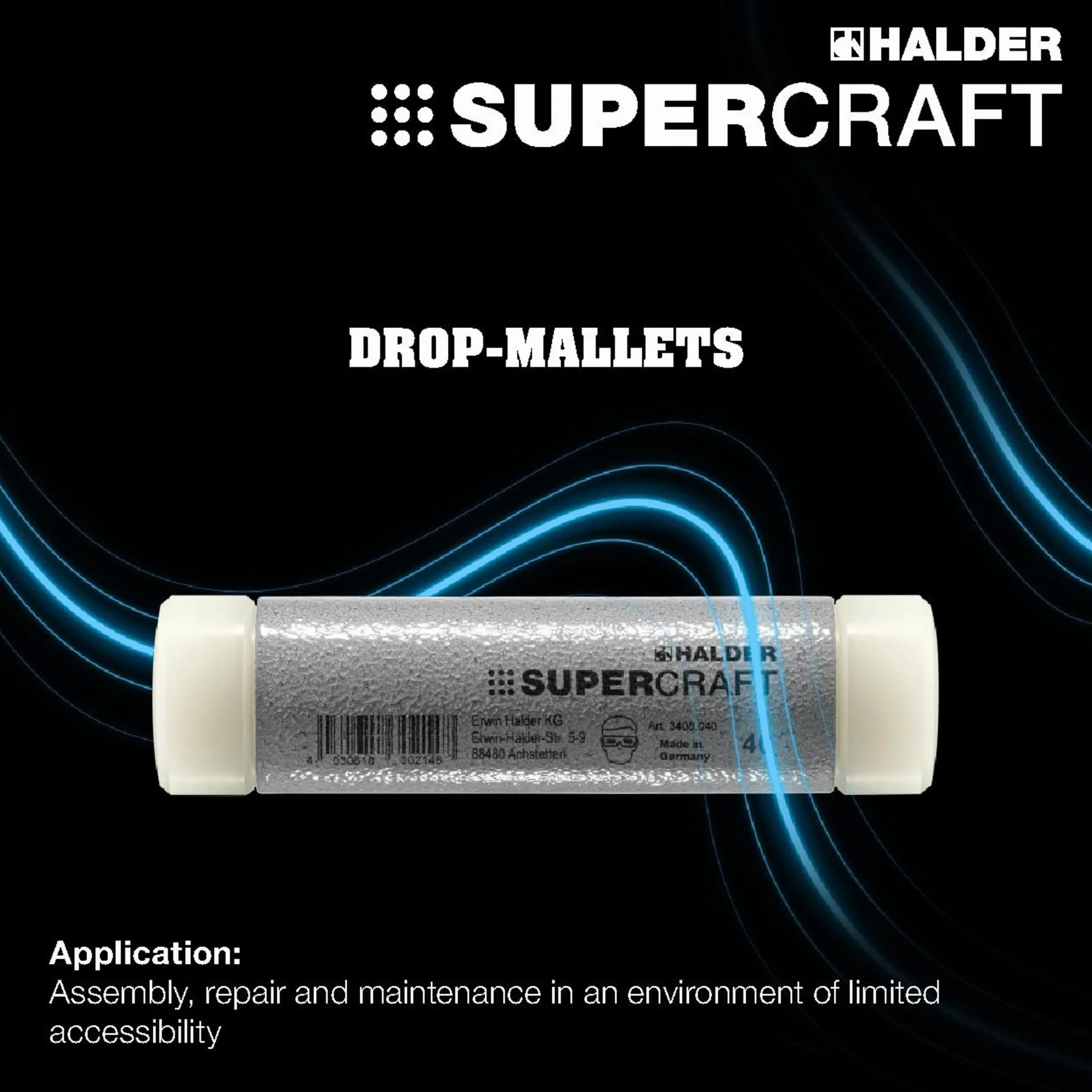 HALDER-3408.030-Golpeador Supercraft 30
