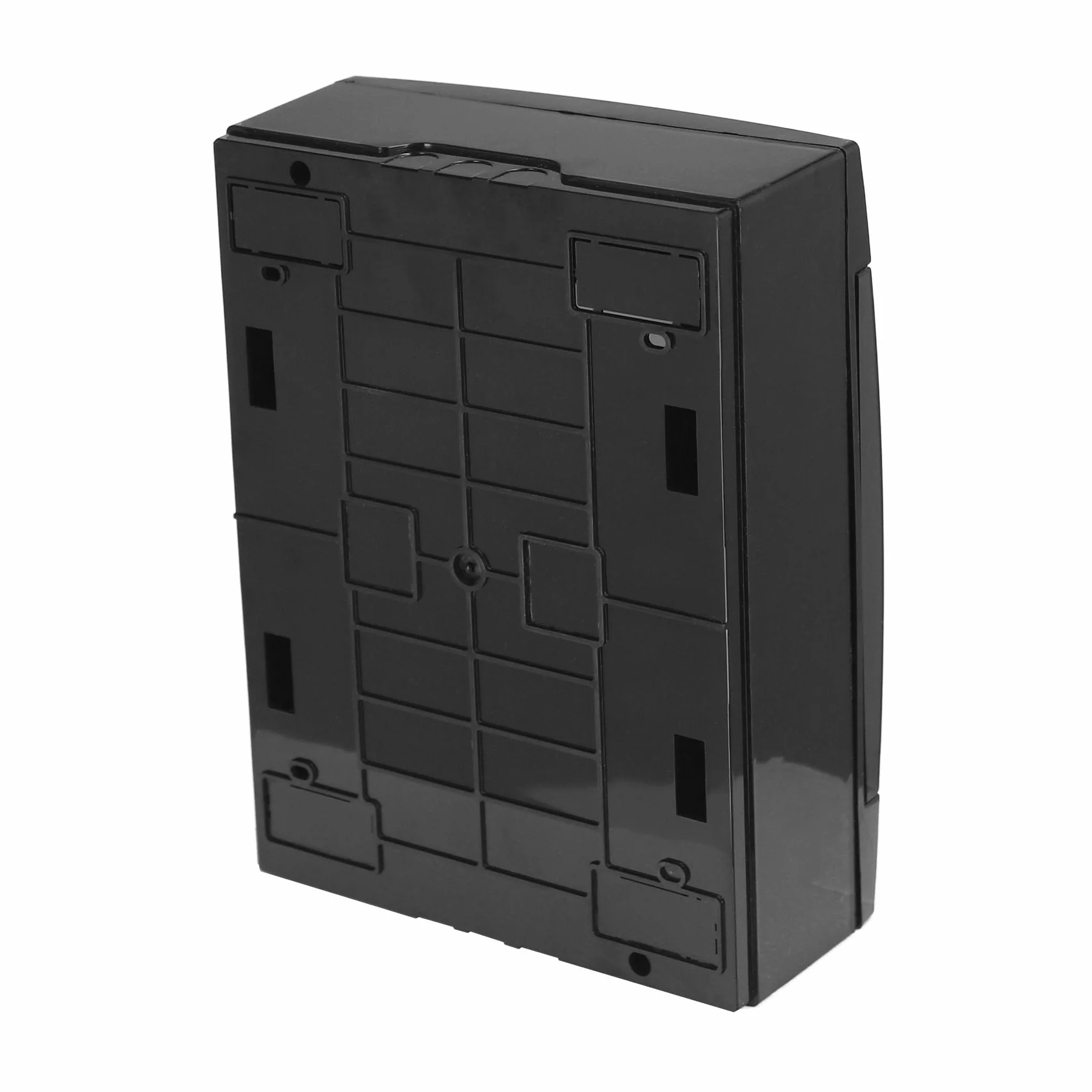 Caja de Distribución de Superficie 2 Filas para 16 Módulos 110x215x290,5 mm IP40 - Cuadro Electrico en ABS Negro - Armario de Distribución para Instalaciones Interiores - Horoz Electric