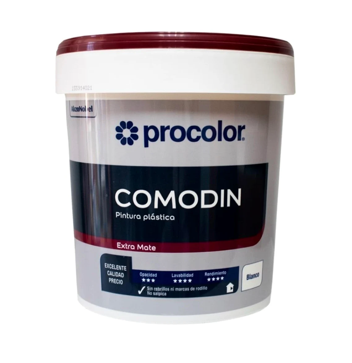 Pintura Plastica Mate Comodin 4 L