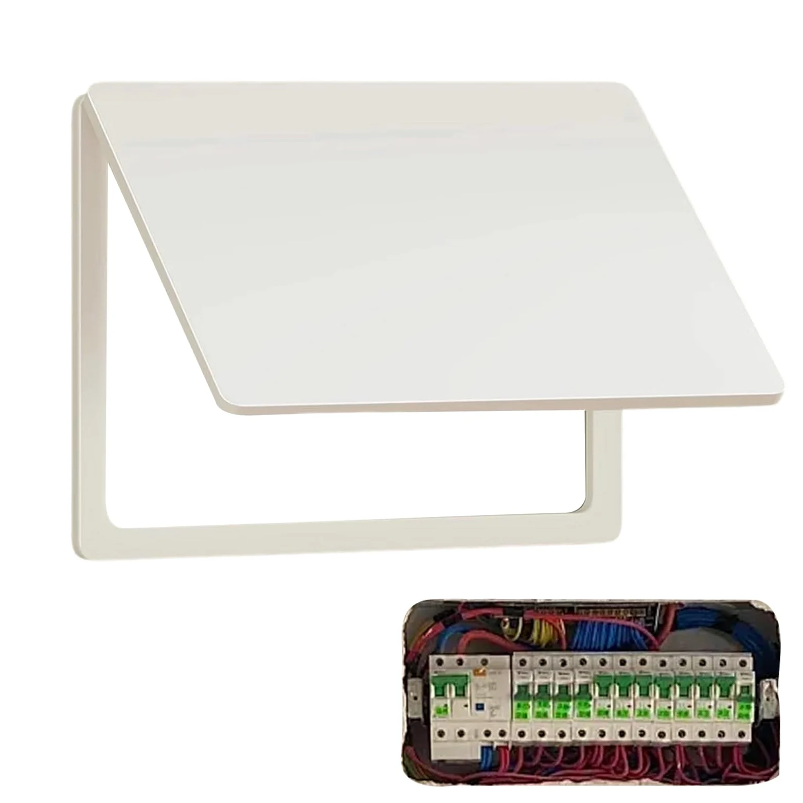 Tapa Cubierta Decorativa Para Cuadro Eléctrico,Protector con Diseño de Arte Moderno | de Protección para Contador Eléctrico | destinado a Cocina Pasillo Hogar Sala de Estar Garaje Sótano y