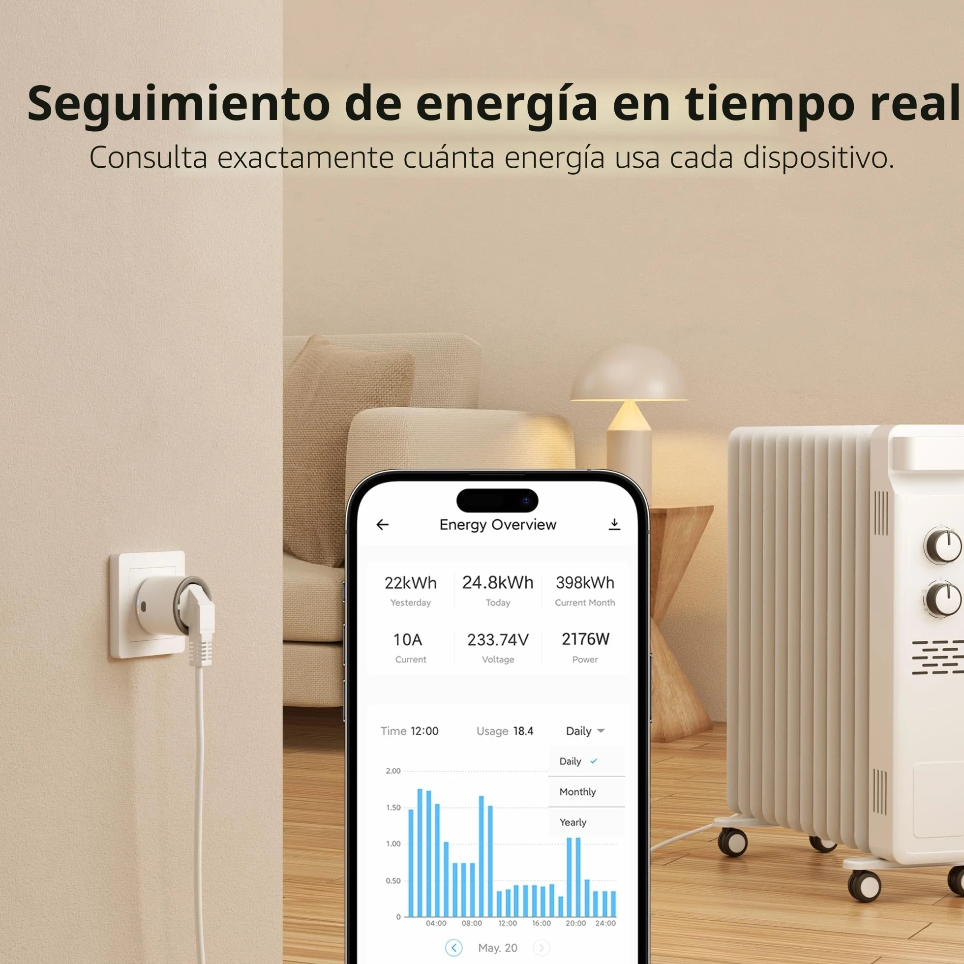 SONOFF S60ZBTPF Enchufe Inteligente Zigbee - Control Remoto, Monitor. Energía, Timer, Protec. Sobrecarga, Repetidor Zigbee, eWeLink-4 Pack