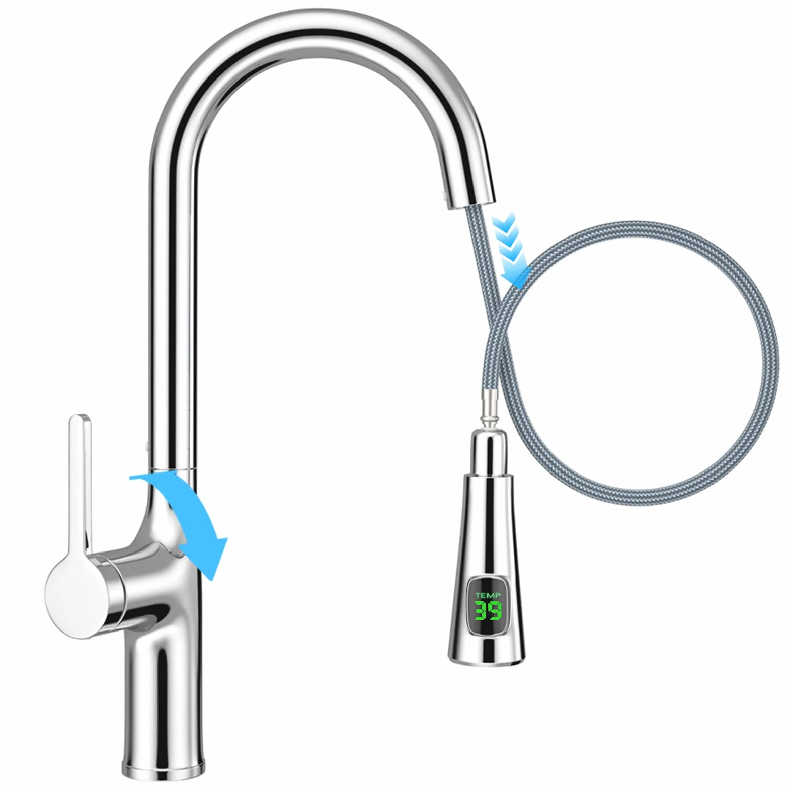 Grifo Cocina Giratorio 360° Fregadero Osmosis