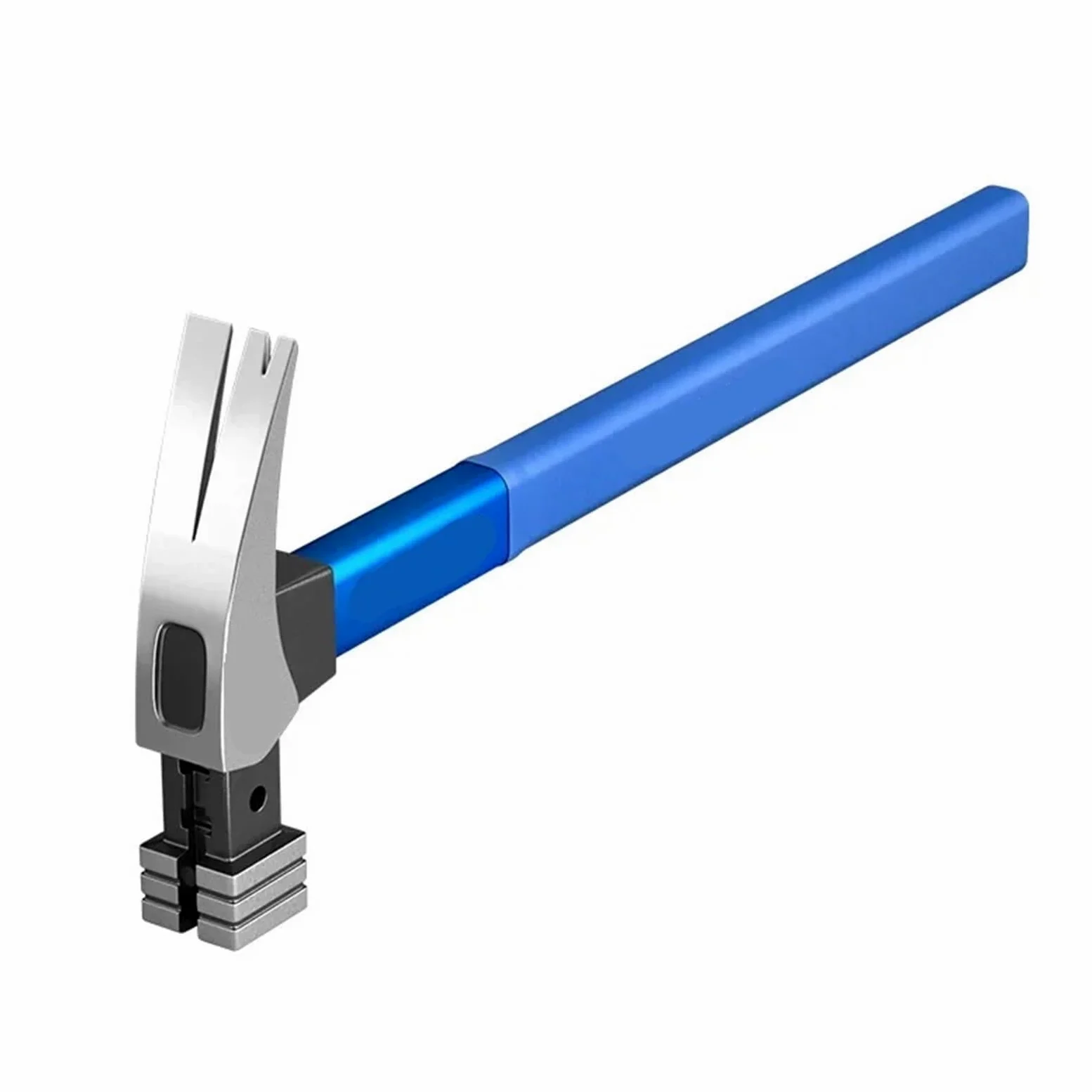Martillo de Garra Resistente Martillo de Acero al Carbono for Clavos, Martillo Multifuncional, Herramientas de Mano for carpintería, Electricista y hogar(13oz Round head-01)
