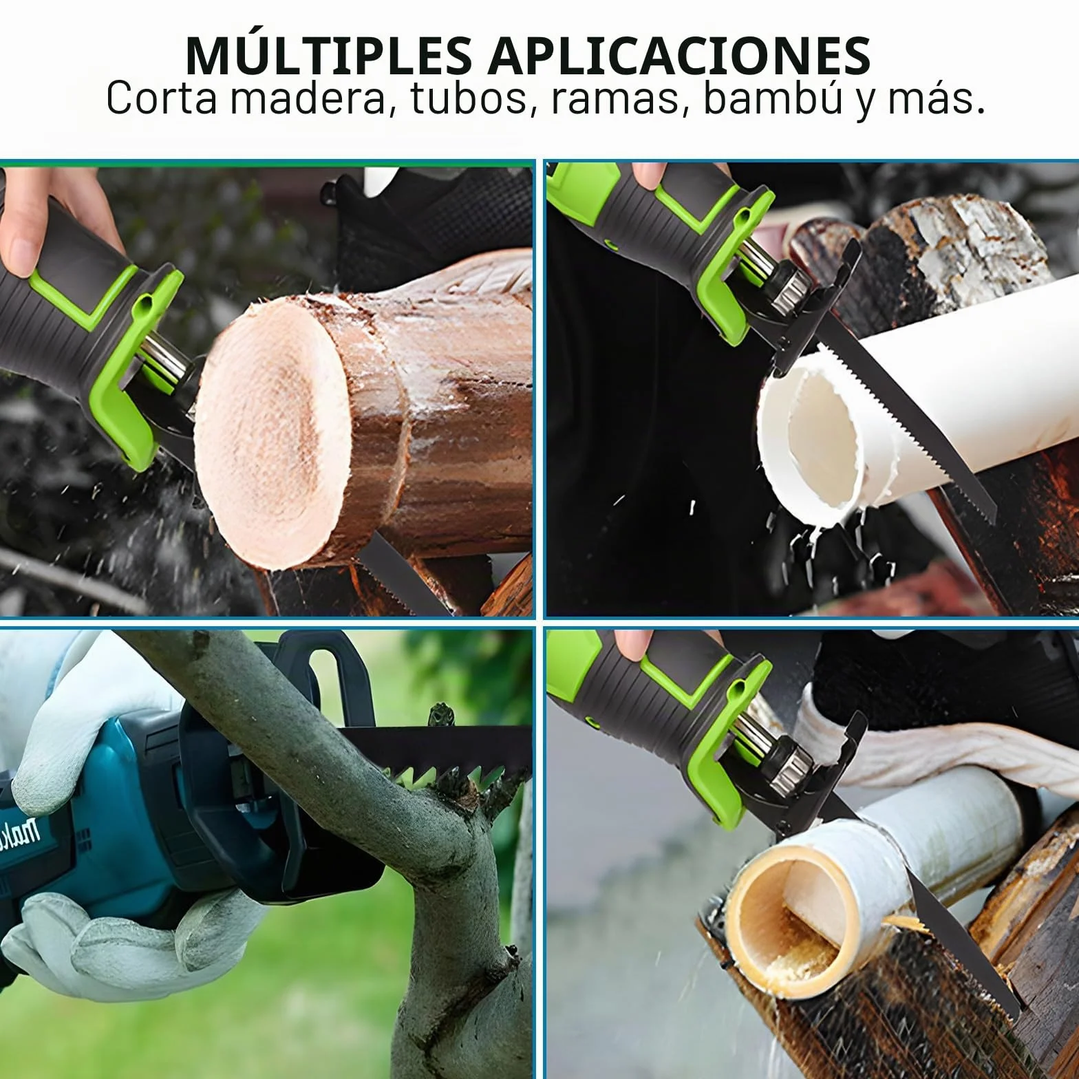 Juego de 5 hojas de sierra de calar de metal para madera, plástico y congelados