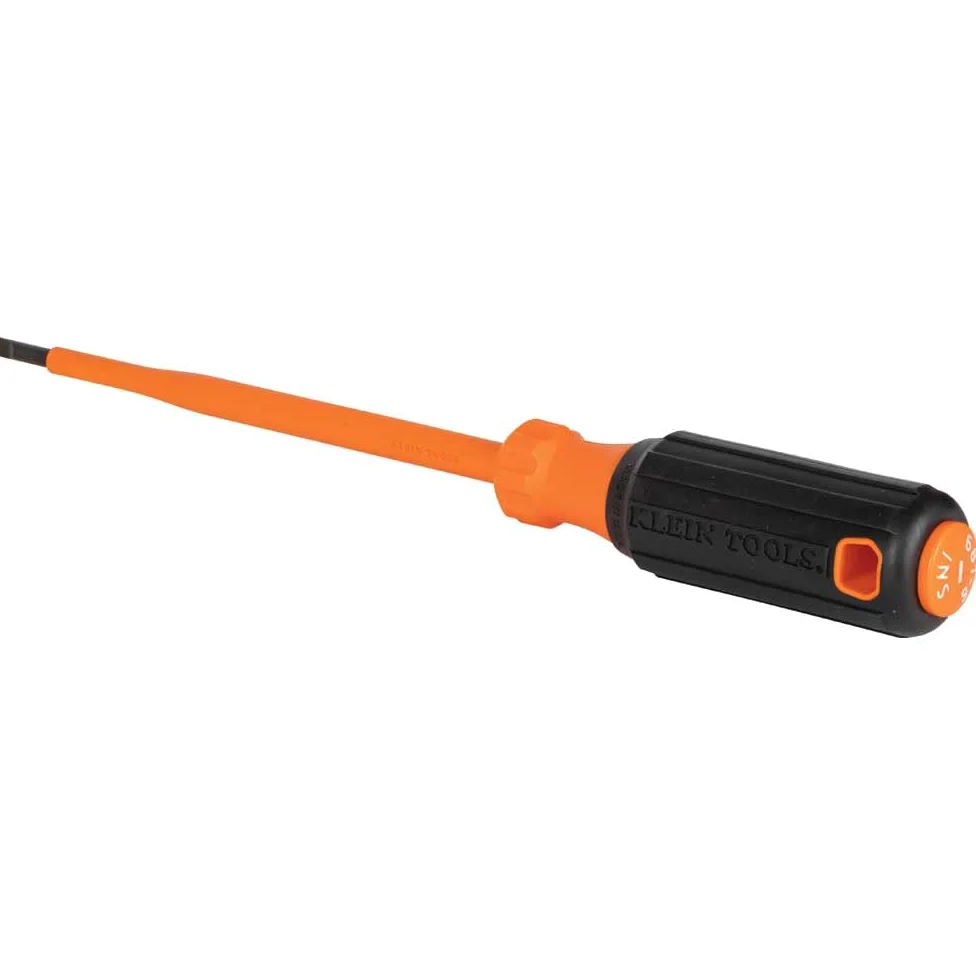 Klein Tools 85076INS | Juego De Destornilladores Aislados VDE | 6 Piezas | Aislamiento 1000 V IEC 60900 | Fabricado En EE UU