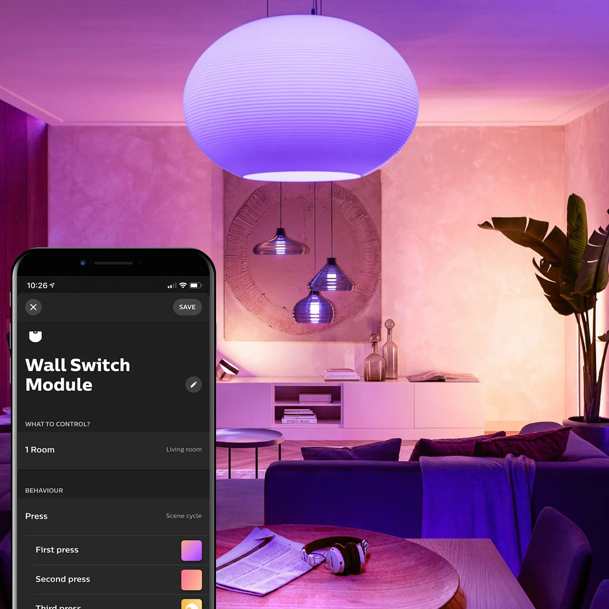 Philips Hue Módulo de interruptor de pared blanco