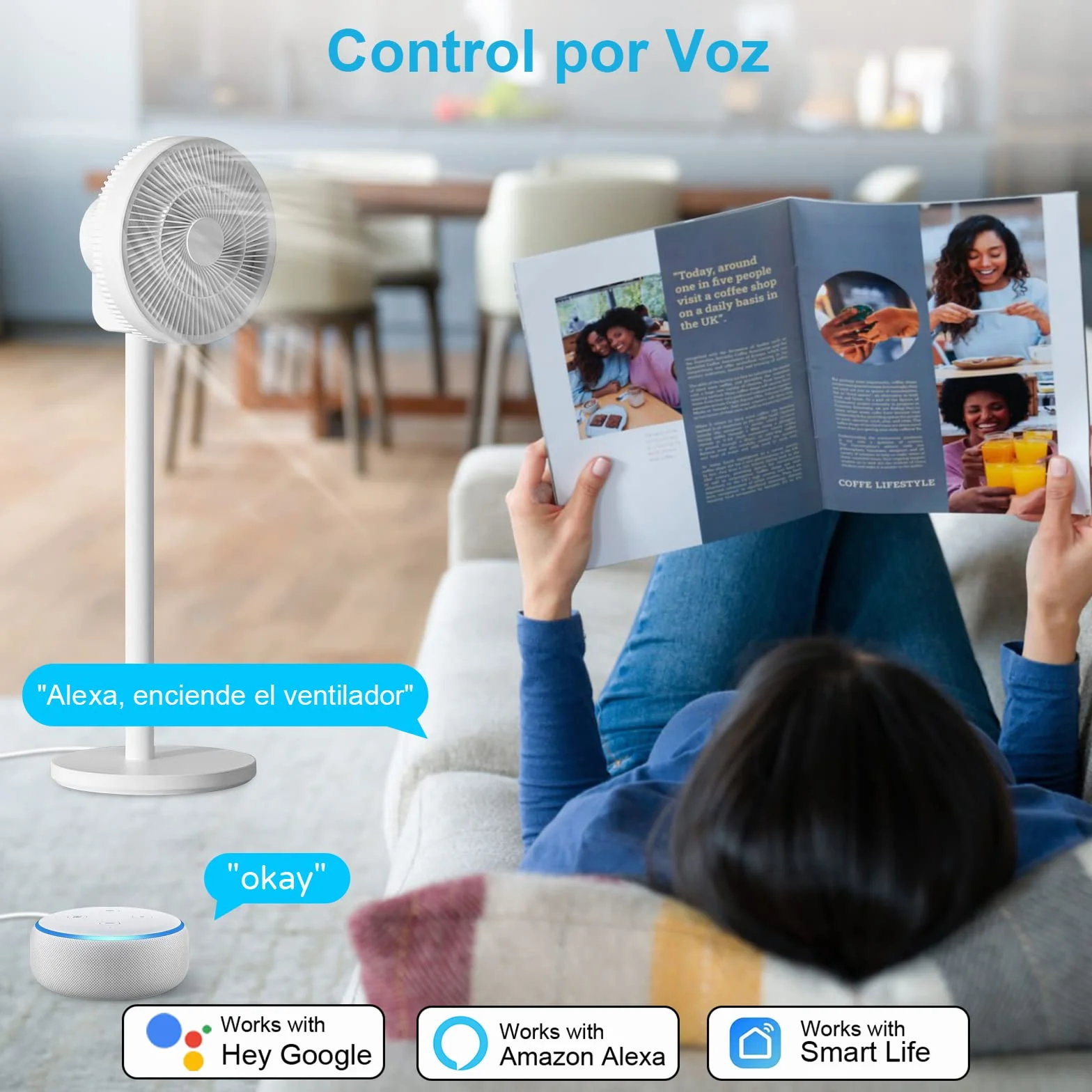 Enchufe Inteligente Alexa, Enchufe Wi-Fi Medidor Consumo, Tomada Inteligente Programable con Temporizador, Control Remoto por APP&Voz, Compatible con Alexa, Google Home y SmartThings, 16A 3680W, 1Pack