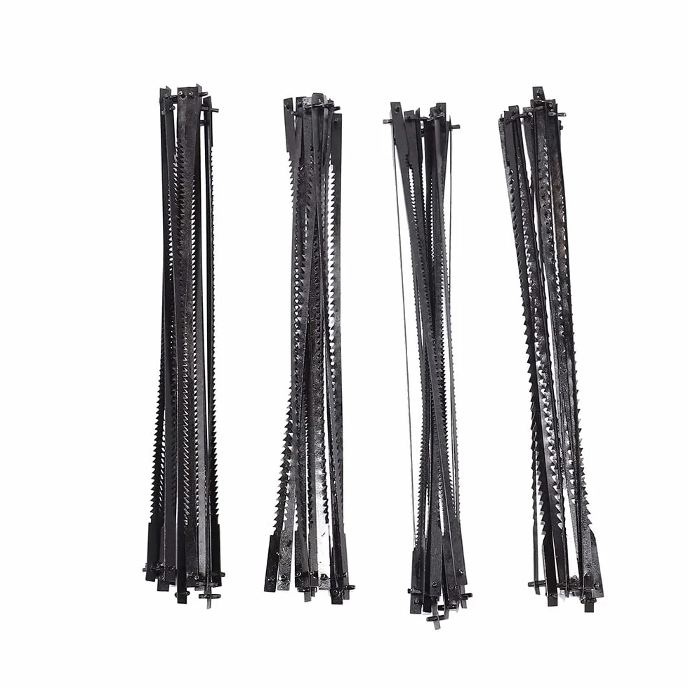 XLJP 48 Pack 105 mm 4 Pulgadas Hoja de Sierra de Calar Pin Extremo para Dremel Moto-Saw MS20 MS20-01 MS51-01 MS52-01 MS53-01 15/18/24 TPI